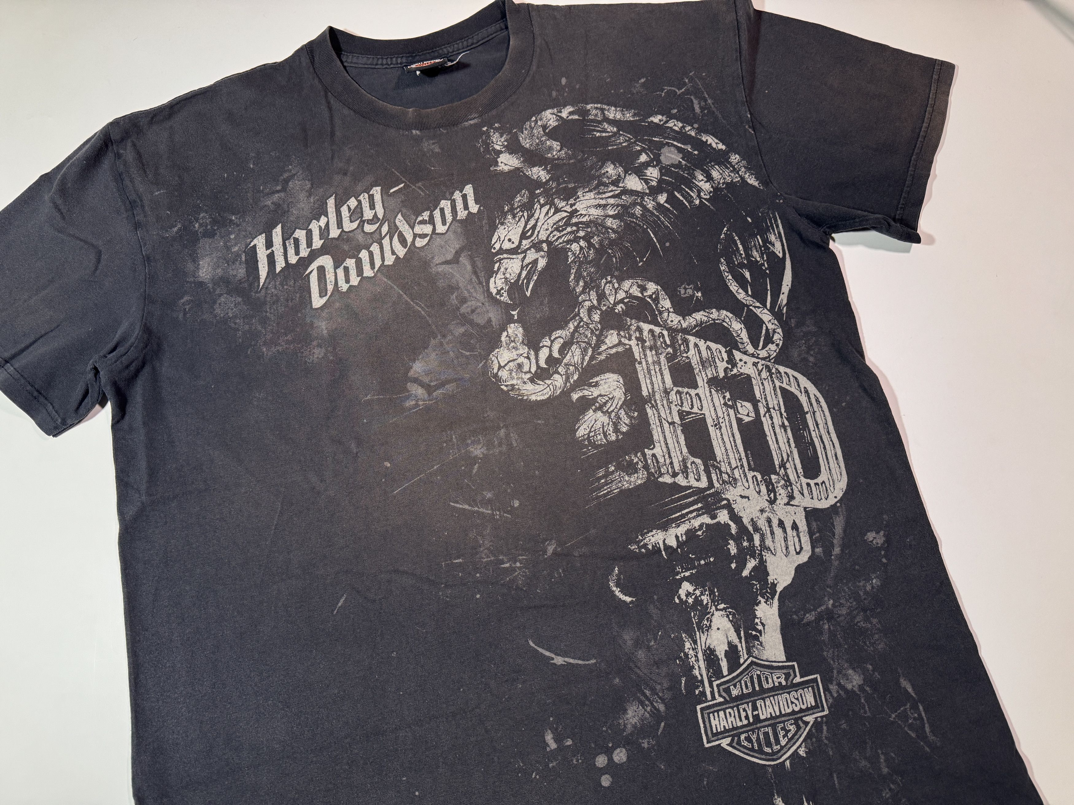 Harley Davidson Vintage Harley Davidson T-shirt Orlando Biker Motorcycle Size US L / EU 52-54 / 3 - 3 Thumbnail