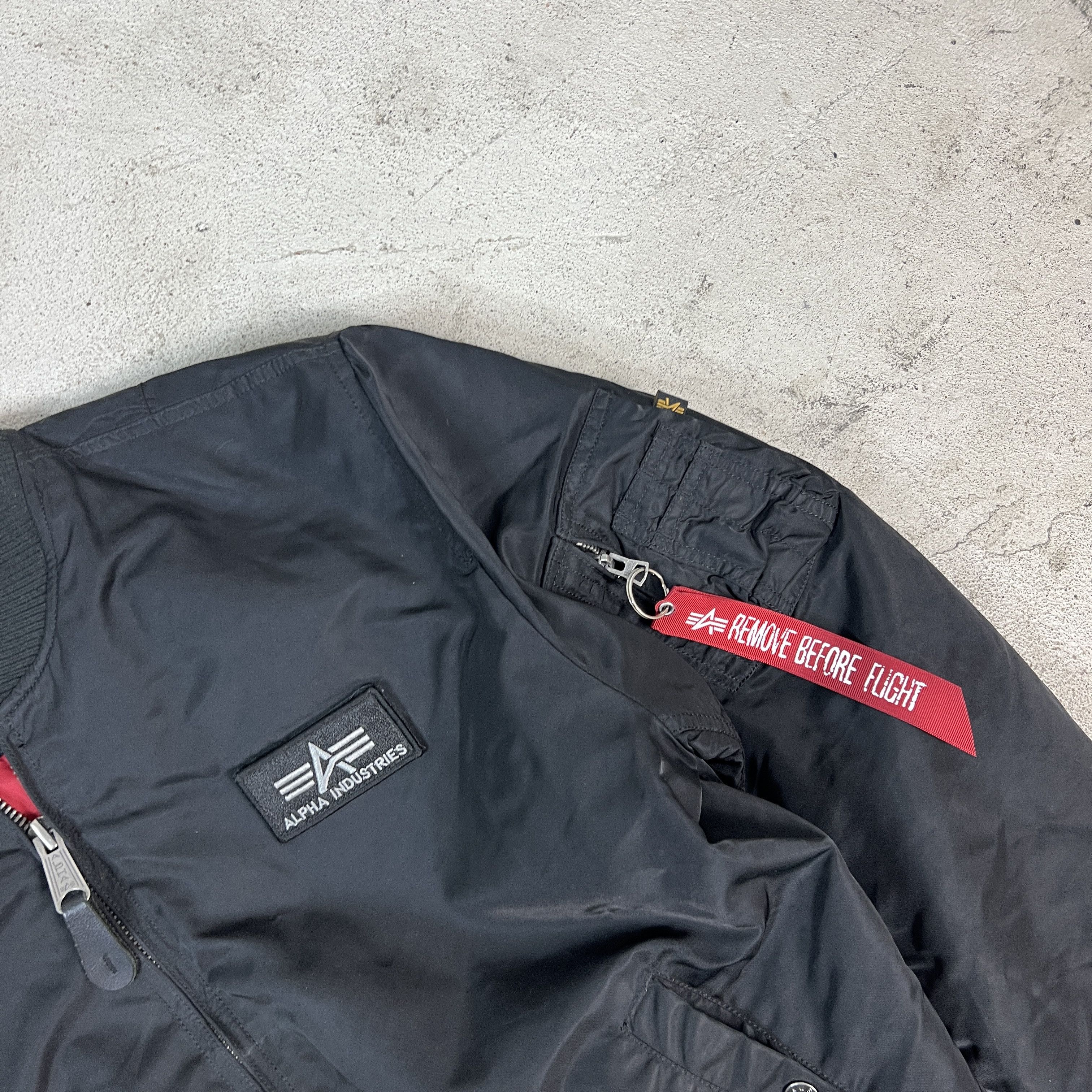 Alpha Industries × Vintage Alpha Industries Bomber Jacket Size US XL / EU 56 / 4 - 3 Thumbnail