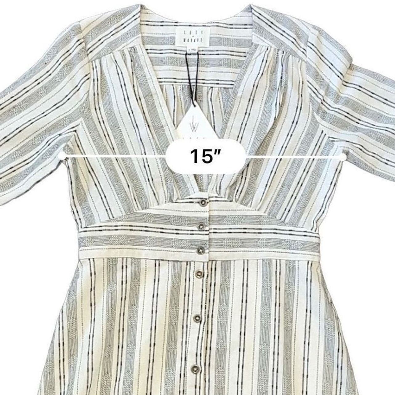 Other Lost + Wander Gypsy Button Front Midi Dress Small NWT Size S / US 4 / IT 40 - 8 Thumbnail