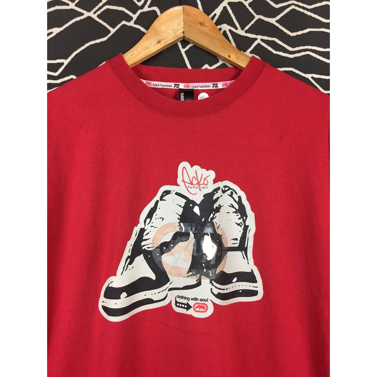 Ecko Unltd. × Marc Ecko × Vintage Ecko Function By Ecko Unlimited Clothing With Soul Tee Size US M / EU 48-50 / 2 - 3 Thumbnail