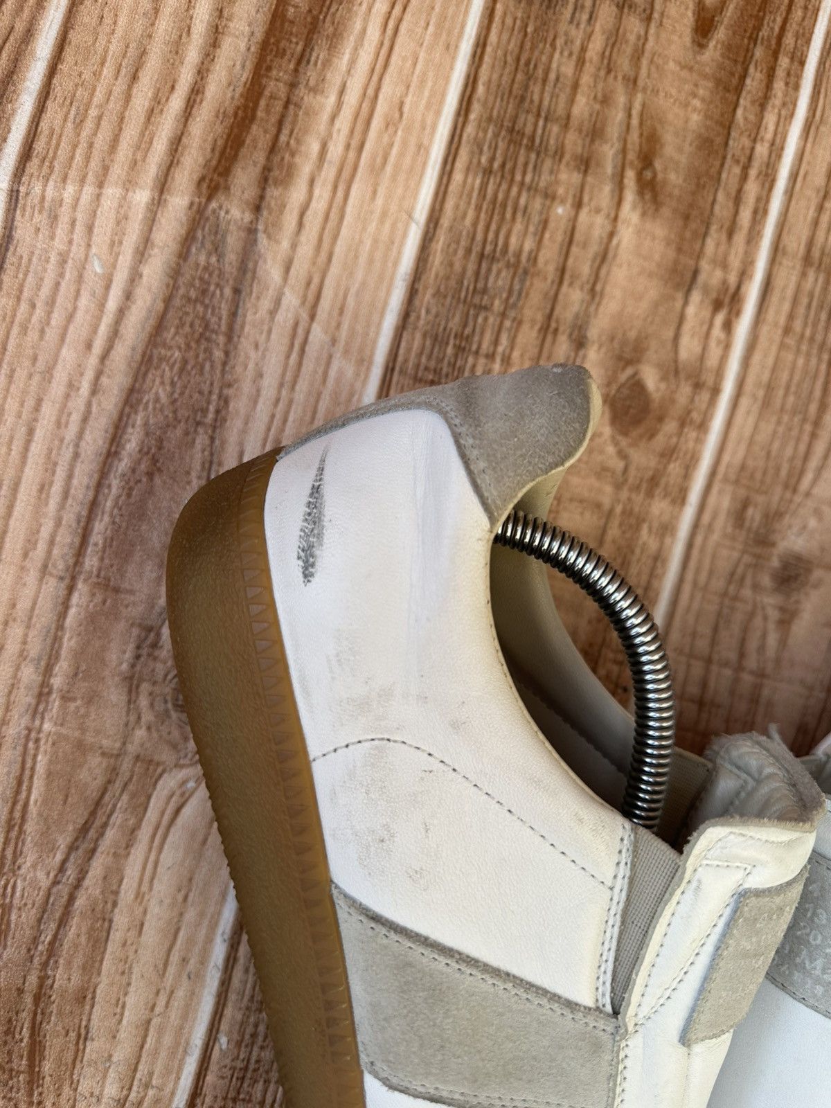 Maison Margiela Maison Margiela's Laceless GAT White/Gray Sneakers Size US 8 / EU 41 - 7 Thumbnail