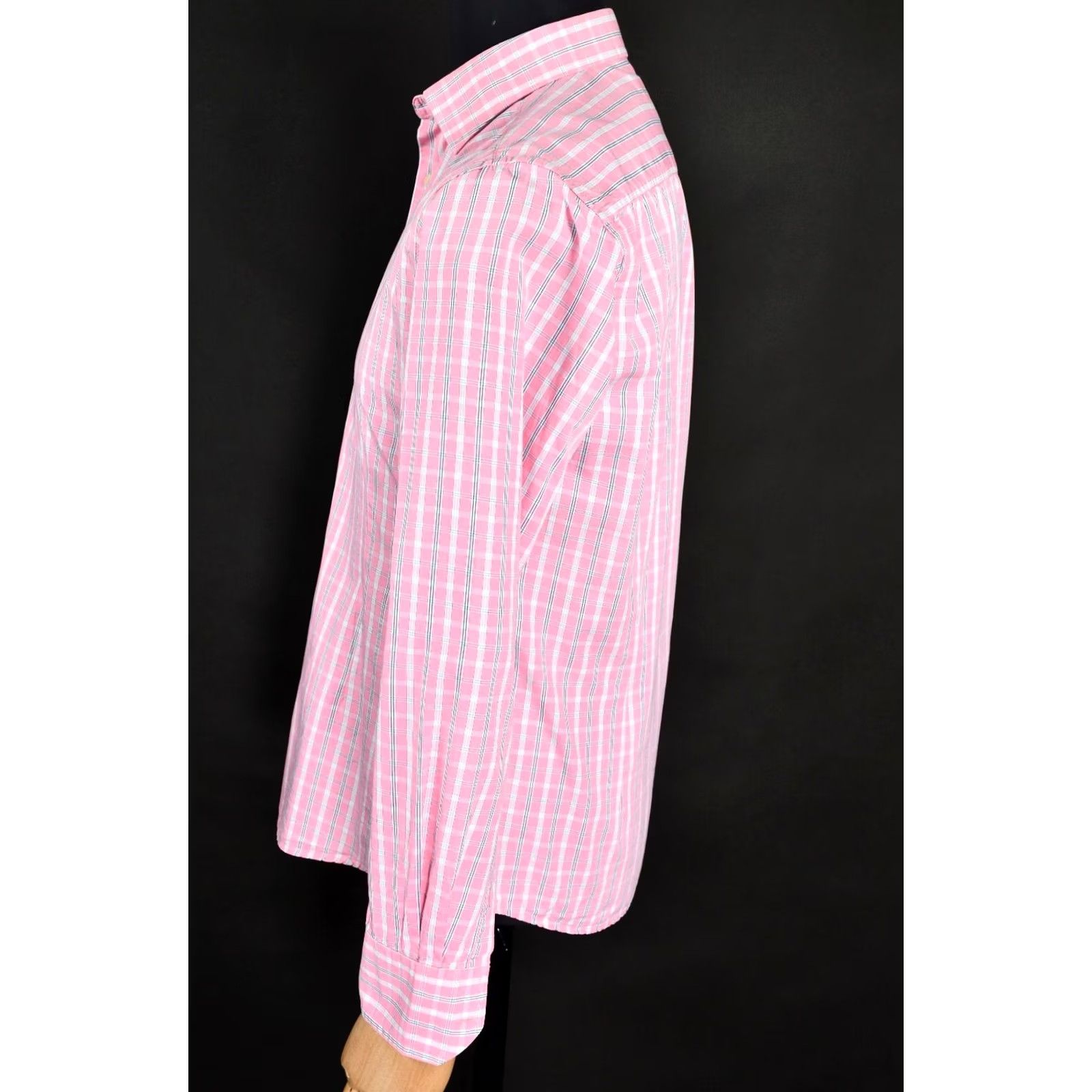 Romeo Gigli ROMEO GIGLI MILANO Shirt Slim Men's Pink Long Sleeve Button-Up 16/41 Size US L / EU 52-54 / 3 - 7 Thumbnail