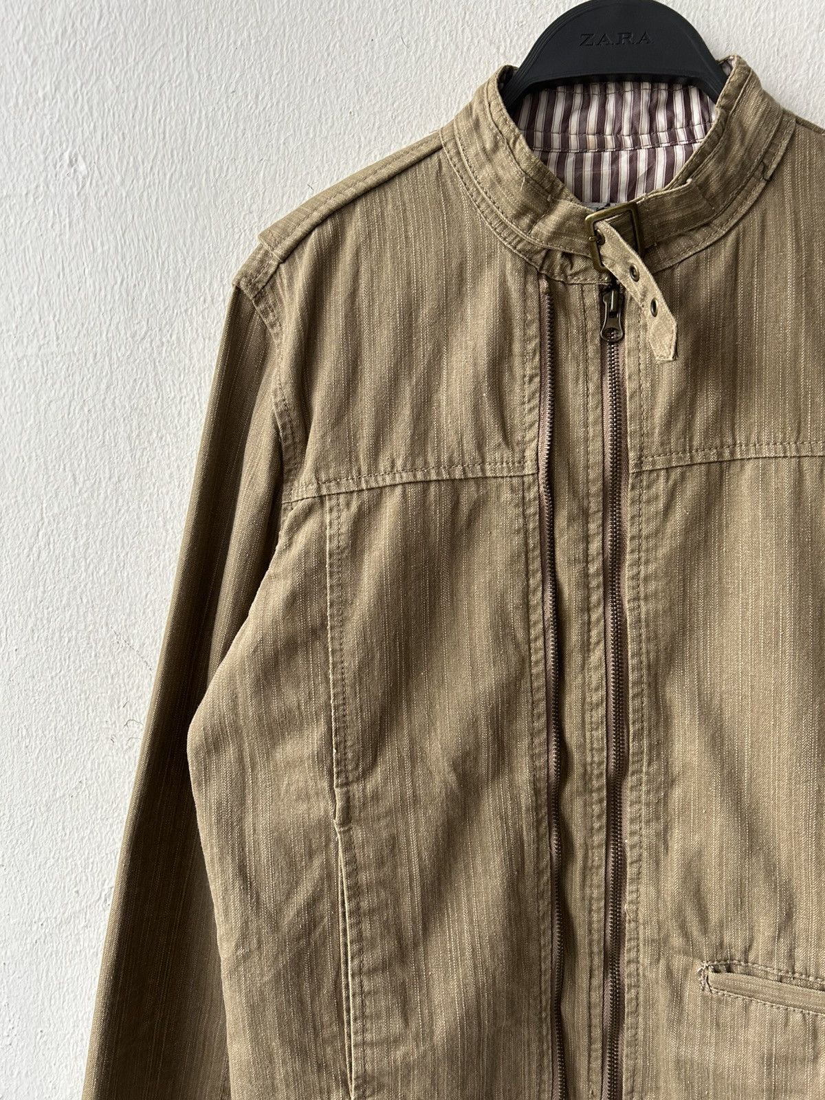 If Six Was Nine Rare Zipper Bondage Jungle Jacket Size US M / EU 48-50 / 2 - 3 Thumbnail