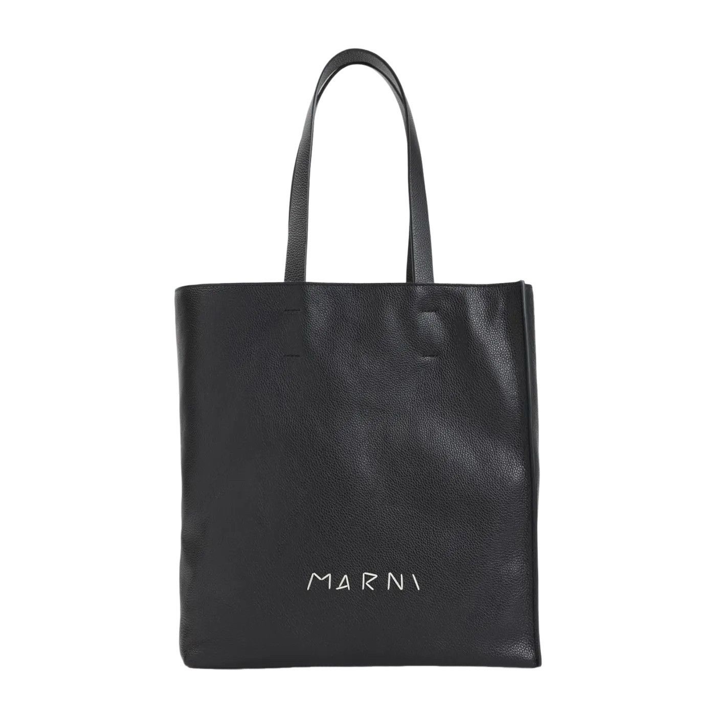 Marni MARNI Black Leather Tote Bag New & Authentic Size ONE SIZE - 1 Thumbnail