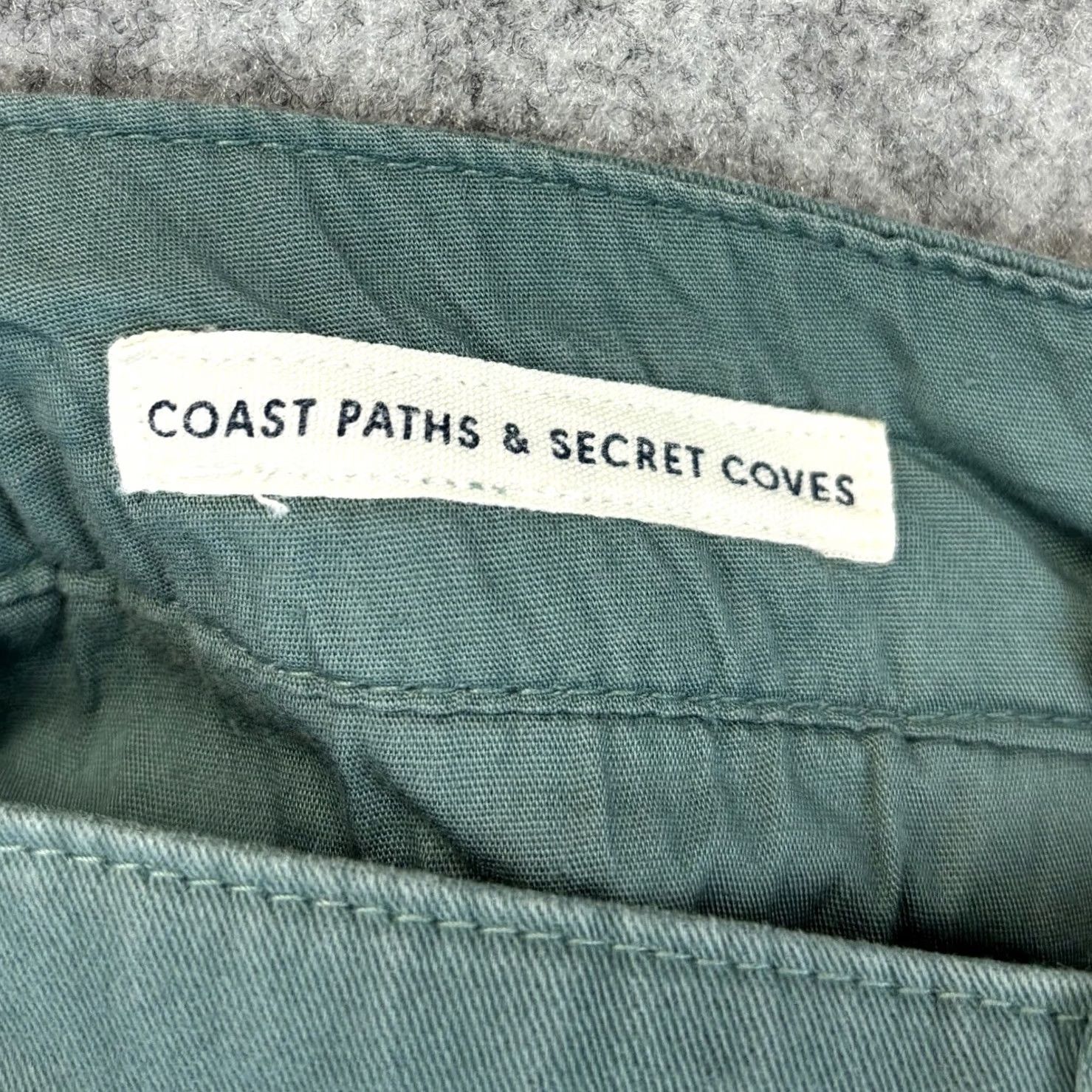 Vintage Seasalt Cornwall Albert Quey Crop Sardine Slim Fit Womens Trousers UK 8 Cropped VGC Size ONE SIZE - 7 Thumbnail