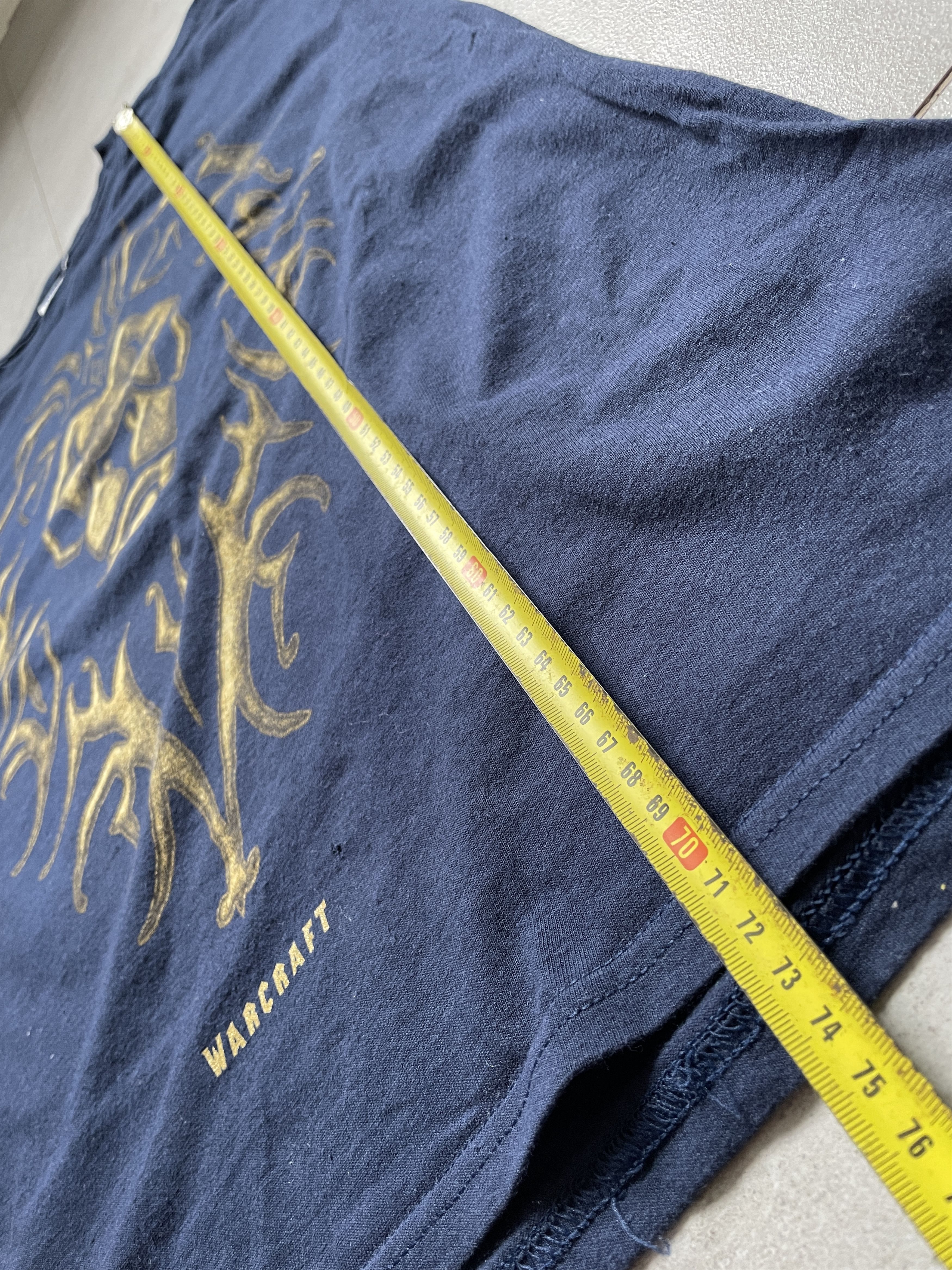 Optic Gaming WORLD OF WARCRAFT WOW BLIZZARD NAVY GAMING TEE Size US L / EU 52-54 / 3 - 6 Thumbnail