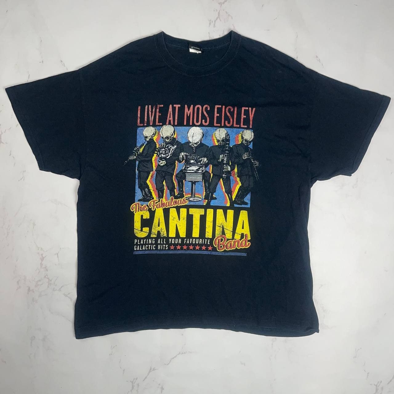 Vintage Star Wars The Fabulous Cantina Band On Tour T-shirt Sz XXL Size US XXL / EU 58 / 5 - 1 Thumbnail