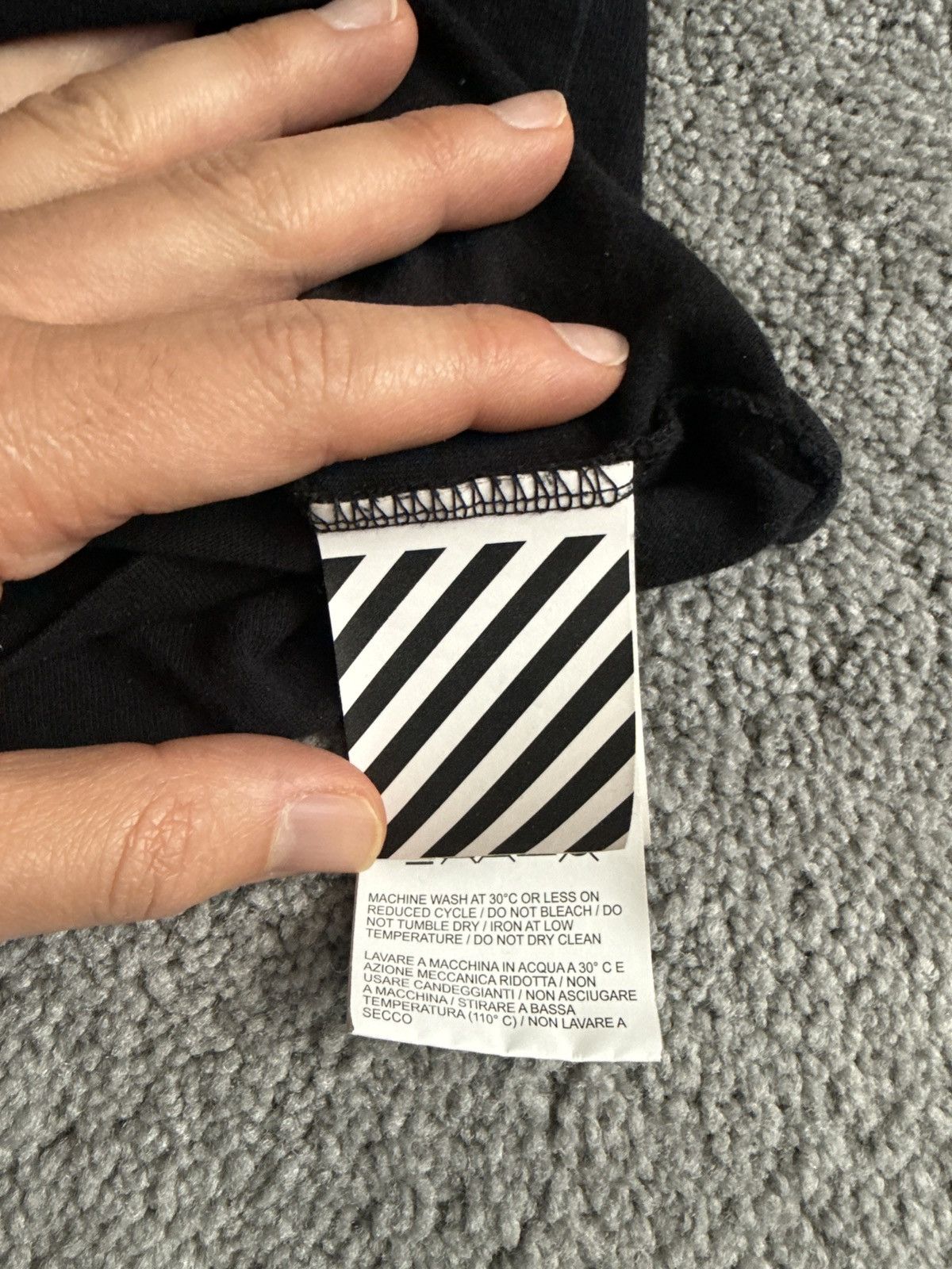 Off-White Off-White Flame Skull T Shirt Size US XS / EU 42 / 0 - 5 Thumbnail