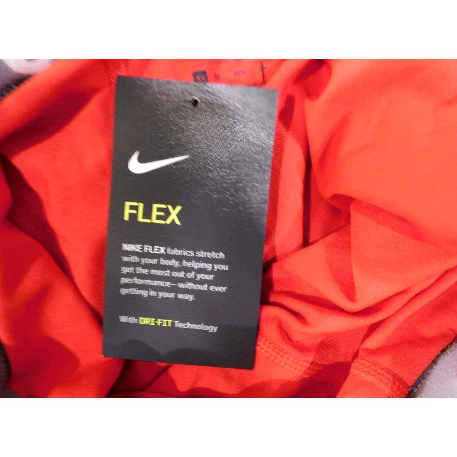 Nike VINTAGE? Nike Short Womens XS Red Dri-Fit Flex Active Running Performance Casual Size 26" / US 2 / IT 38 - 7 Thumbnail