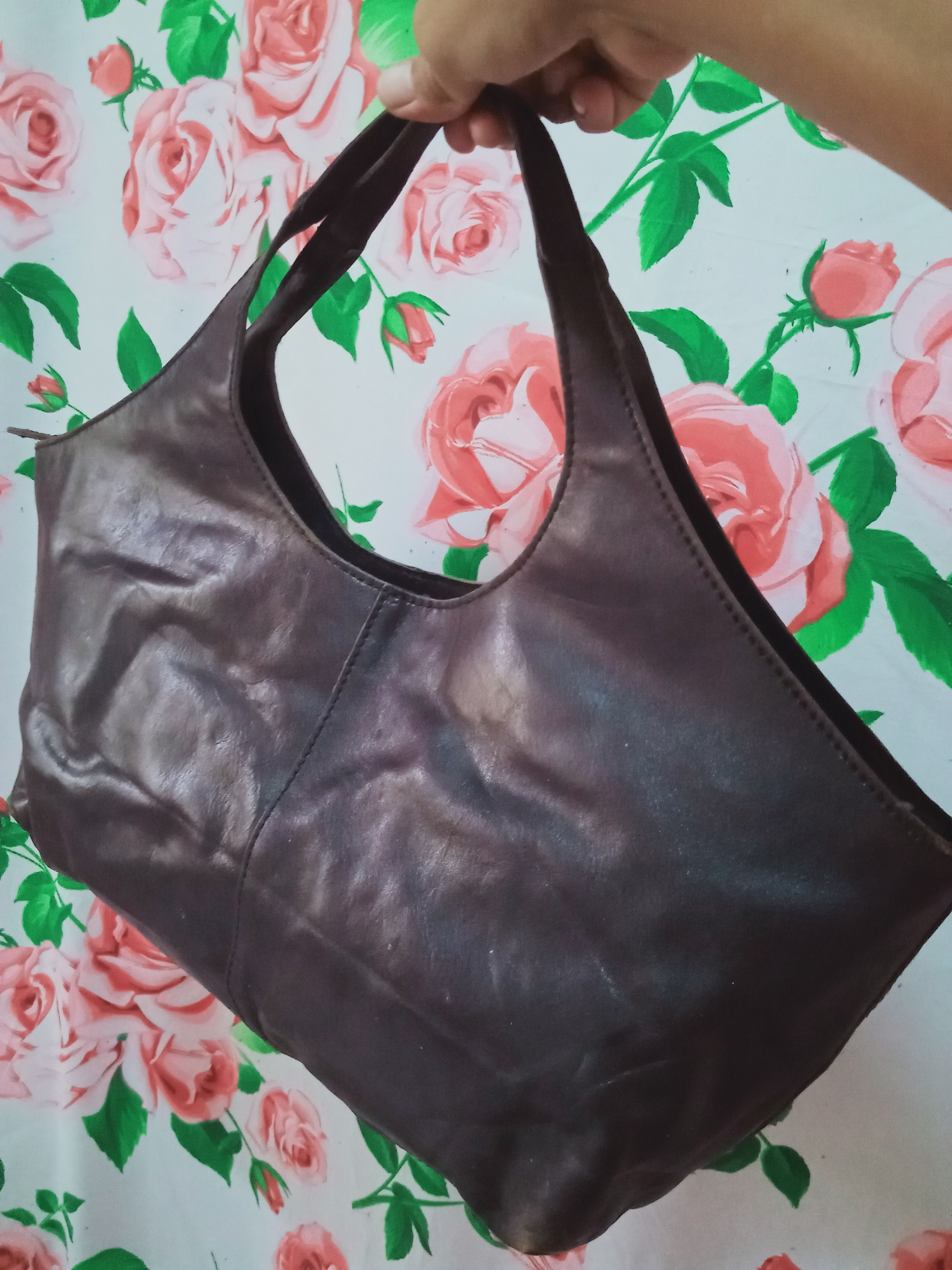 Issey Miyake Tsumori Chisato Issey Miyake Carry Patina Leather Bag Size ONE SIZE - 1 Thumbnail