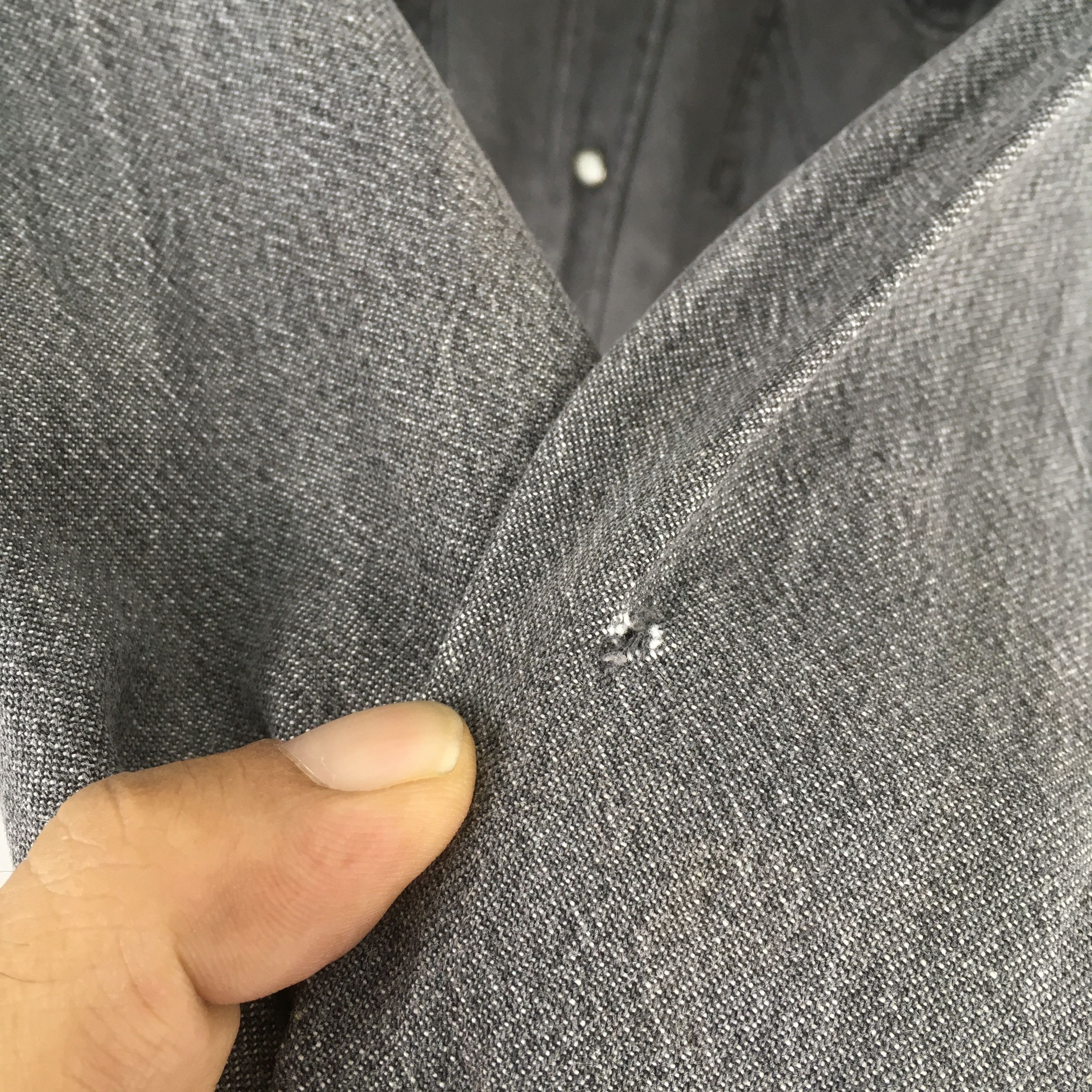 Wrangler Vintage 1990s Wrangler Plain Black Shirt Large Size US L / EU 52-54 / 3 - 5 Thumbnail