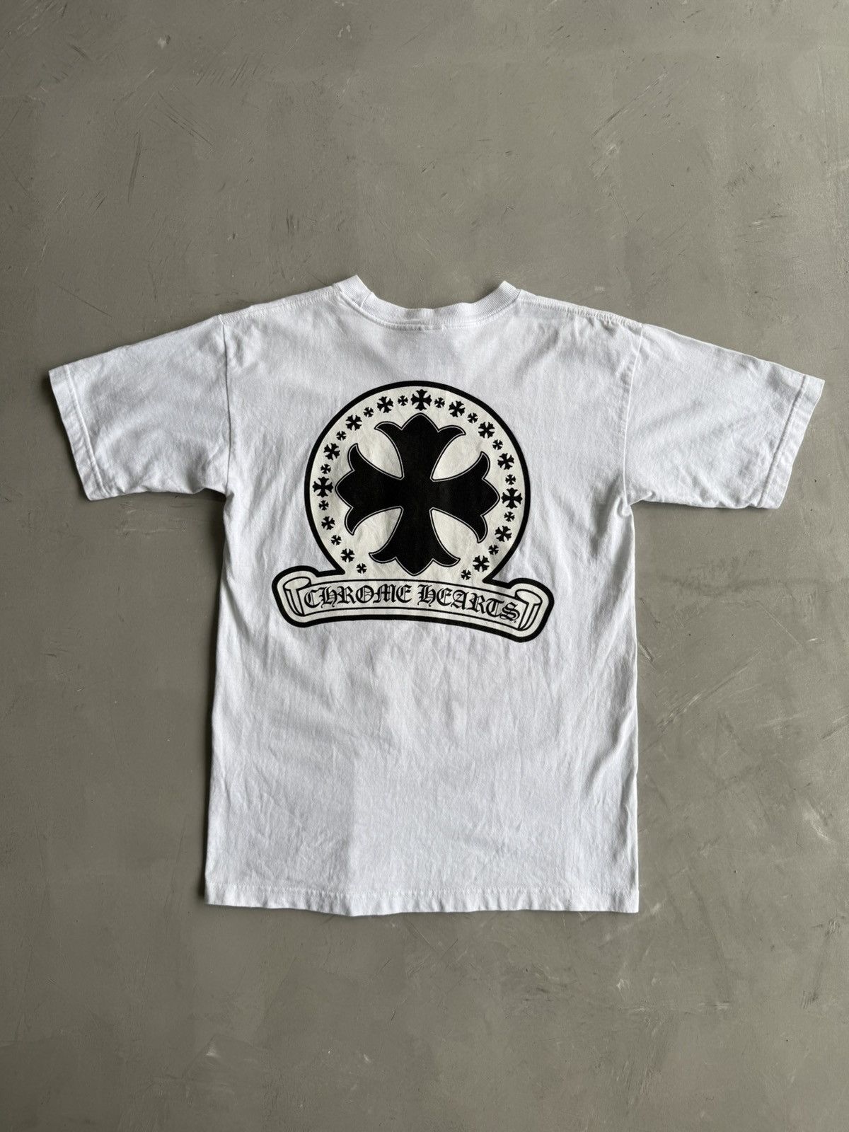Chrome Hearts Rare Y2K - Cross Stamp Tee Size US M / EU 48-50 / 2 - 1 Thumbnail