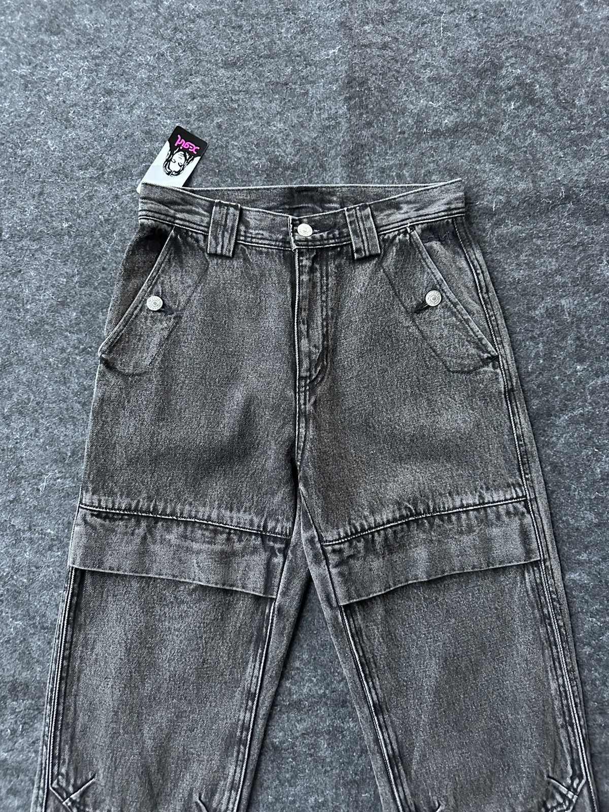 Hysteric Glamour Xgirl Biker Denim Style W27 D468 Size US 27 - 2 Thumbnail