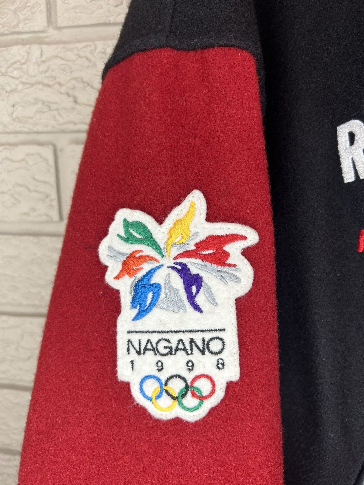 Roots Vintage Roots Team Canada 1998 Nagano Olympic Varsity Jacket Size US XL / EU 56 / 4 - 5 Thumbnail