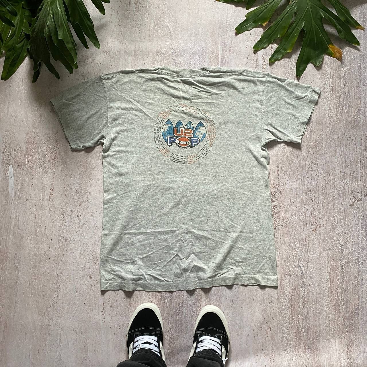Band Tees VINTAGE 1997 U2 POP AMAZING RARE TOUR T SHIRT 70 Size US L / EU 52-54 / 3 - 2 Thumbnail