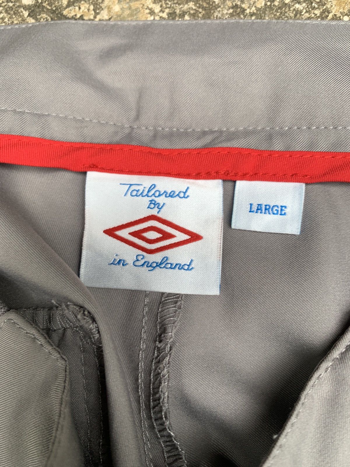 Umbro Umbro England for National Grey Tonal Embroidery Nylon Pants Size US 34 / EU 50 - 9 Thumbnail