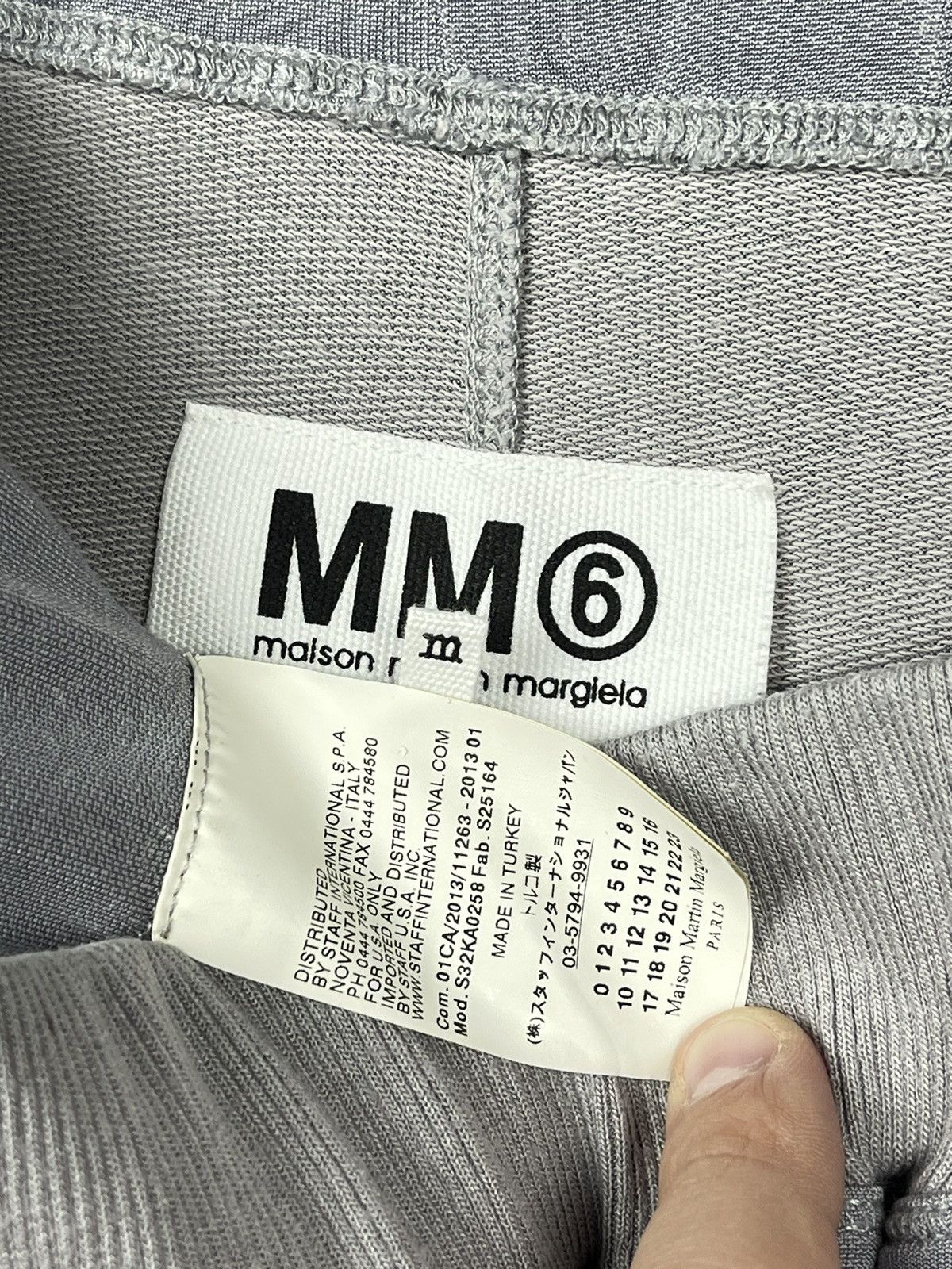 Maison Margiela MM6 Maison Margiela Gray Leggings Pants Women’s Size M Size 32" / US 10 / IT 46 - 14 Thumbnail