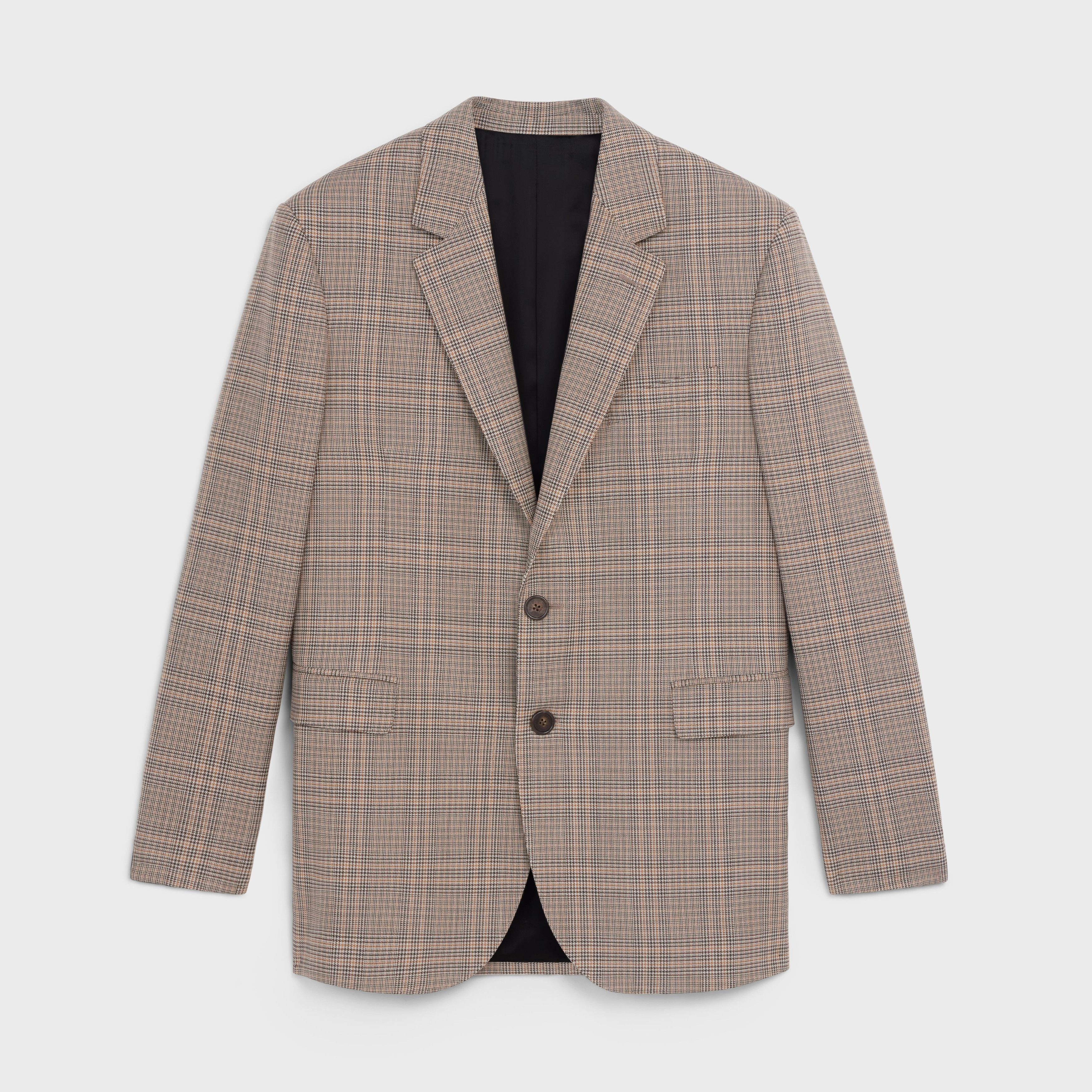 Celine o1w1db11124 Boxy Jacket in Multicolor Size US XL / EU 56 / 4 - 1 Thumbnail