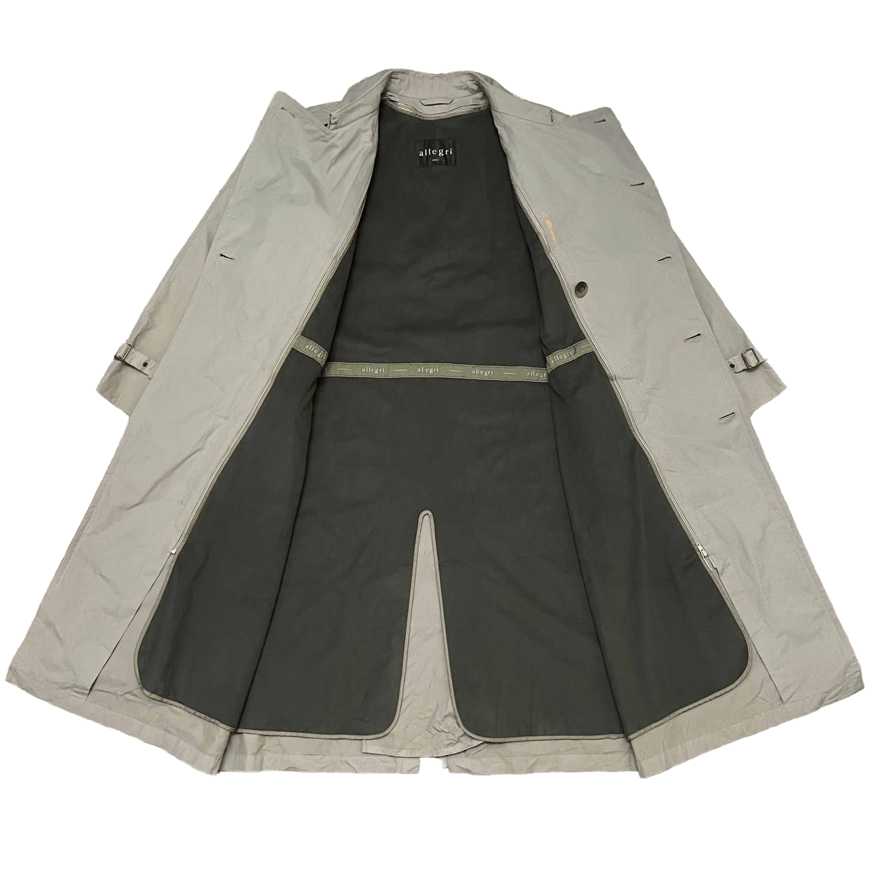 Allegri Vintage Allegri Italy Double Breasted Trench Coat Size US L / EU 52-54 / 3 - 6 Thumbnail