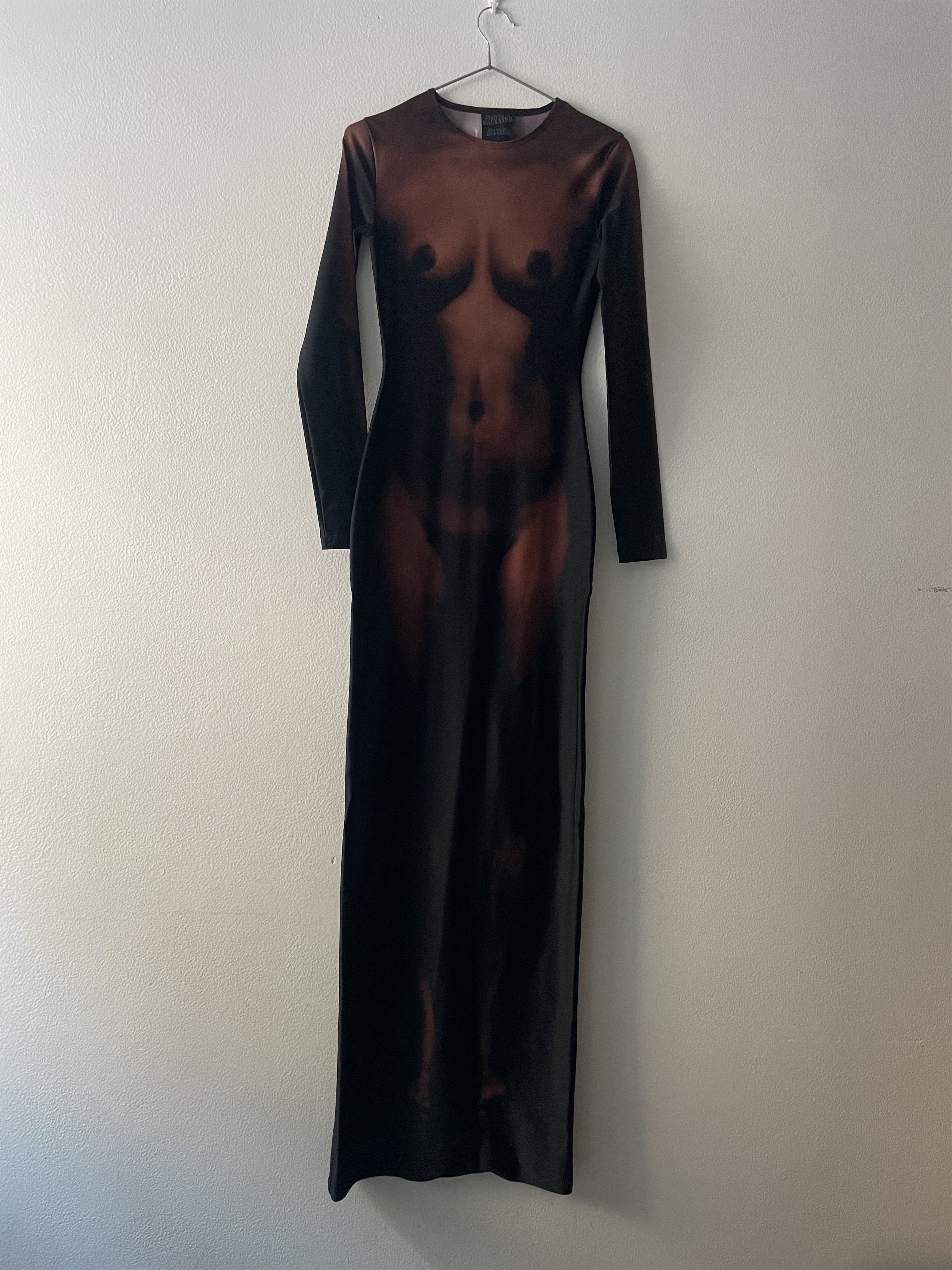 Jean Paul Gaultier Jean Paul Gaultier x Lotta Volkova stretch-jersey maxi dress Size XS / US 0-2 / IT 36-38 - 1 Thumbnail