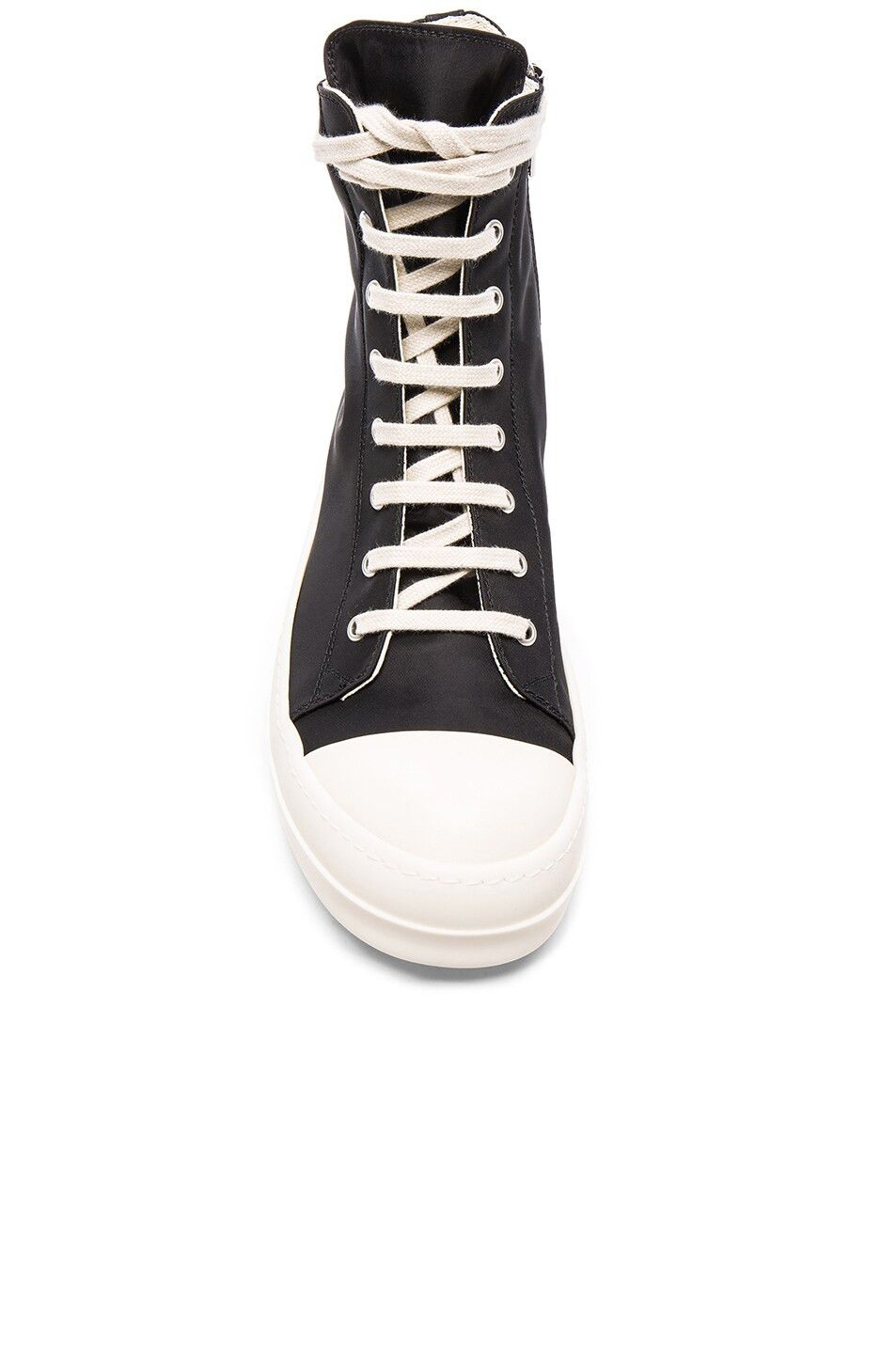 Rick Owens Drkshdw [40] Nylon High Top Ramones Sneakers (AW16) Size US 7 / EU 40 - 18 Thumbnail