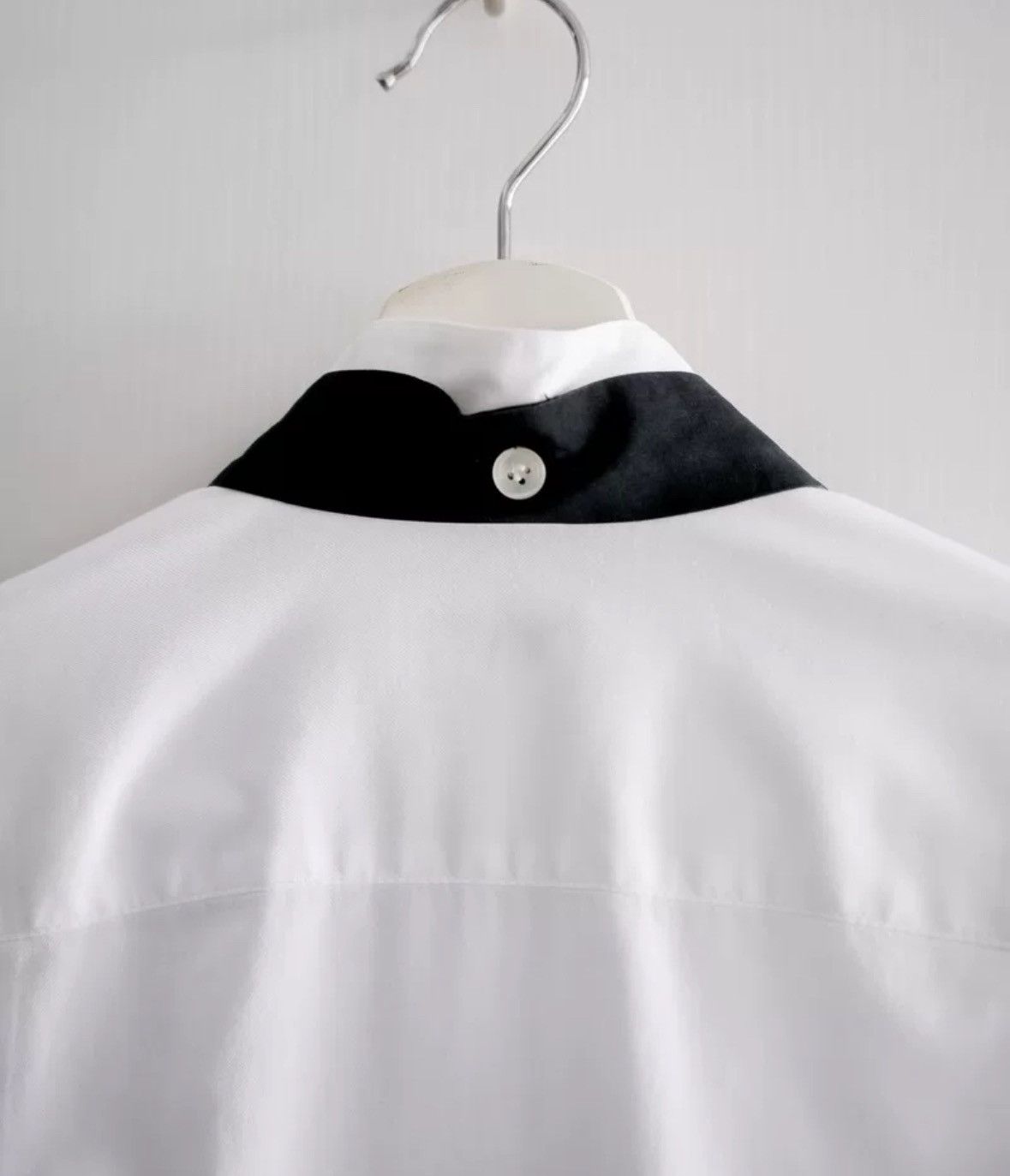 Yohji Yamamoto Yohji Yamamoto 11aw Ribbon Tie White Shirt 2412-Nextarrow Size US M / EU 48-50 / 2 - 5 Thumbnail