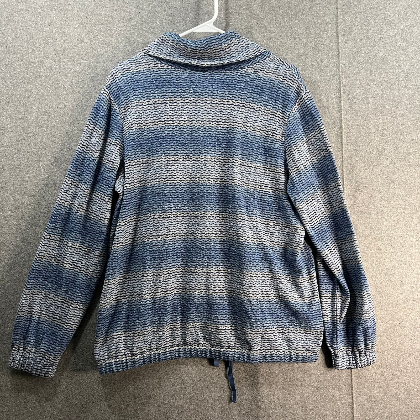 Other Susan Graver Heelend Printed Brushed Knit Raglan Size L / US 10 / IT 46 - 2 Thumbnail
