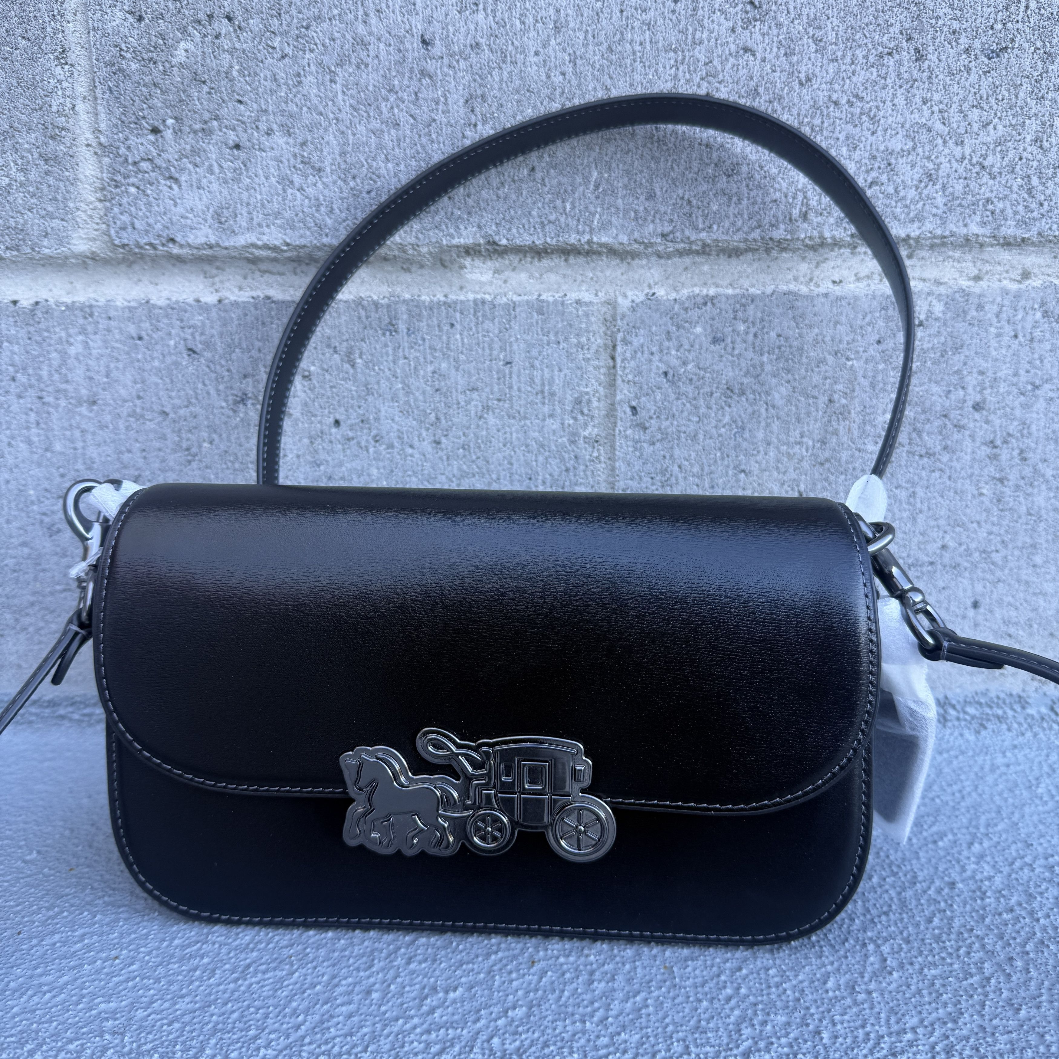 Coach Harper Shoulder Bag（Cce65） in Black, Women's