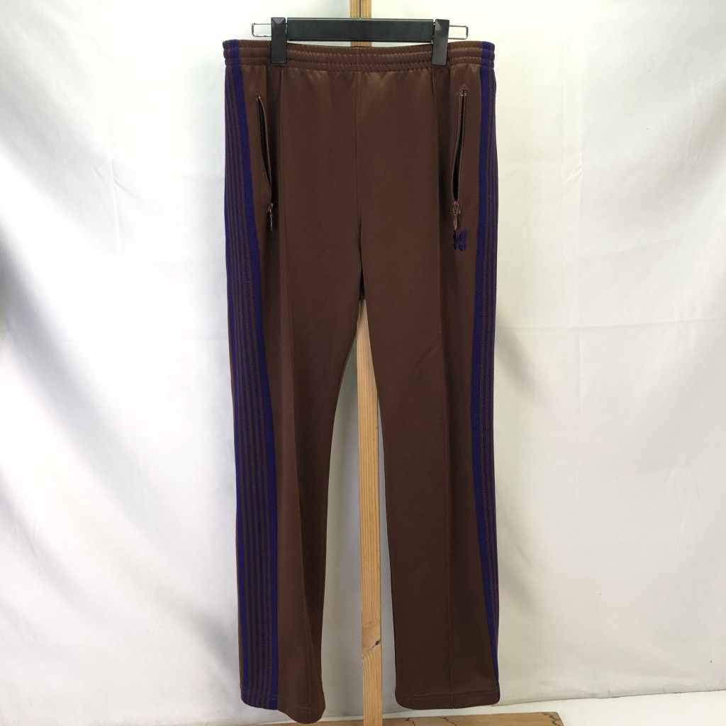 Needles Sweat Pants Narrow Track Poly Smooth Brown Size US 31 - 1 Thumbnail