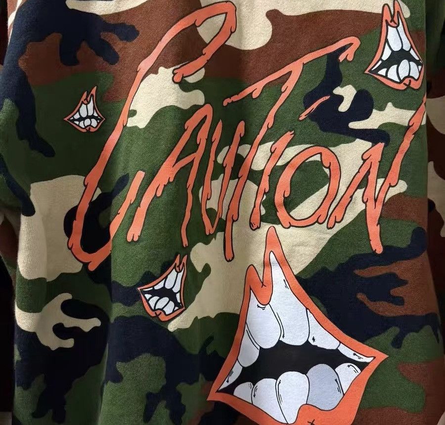 Chrome Hearts Matty Boy Camo Fleece Hooded Sweatshirt - Size L Size US L / EU 52-54 / 3 - 2 Thumbnail