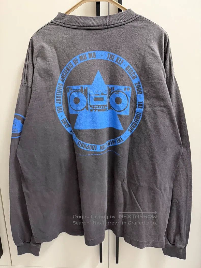 Saint Michael Saint Michael Recorder Washed Long Sleeve Size US XL / EU 56 / 4 - 2 Thumbnail