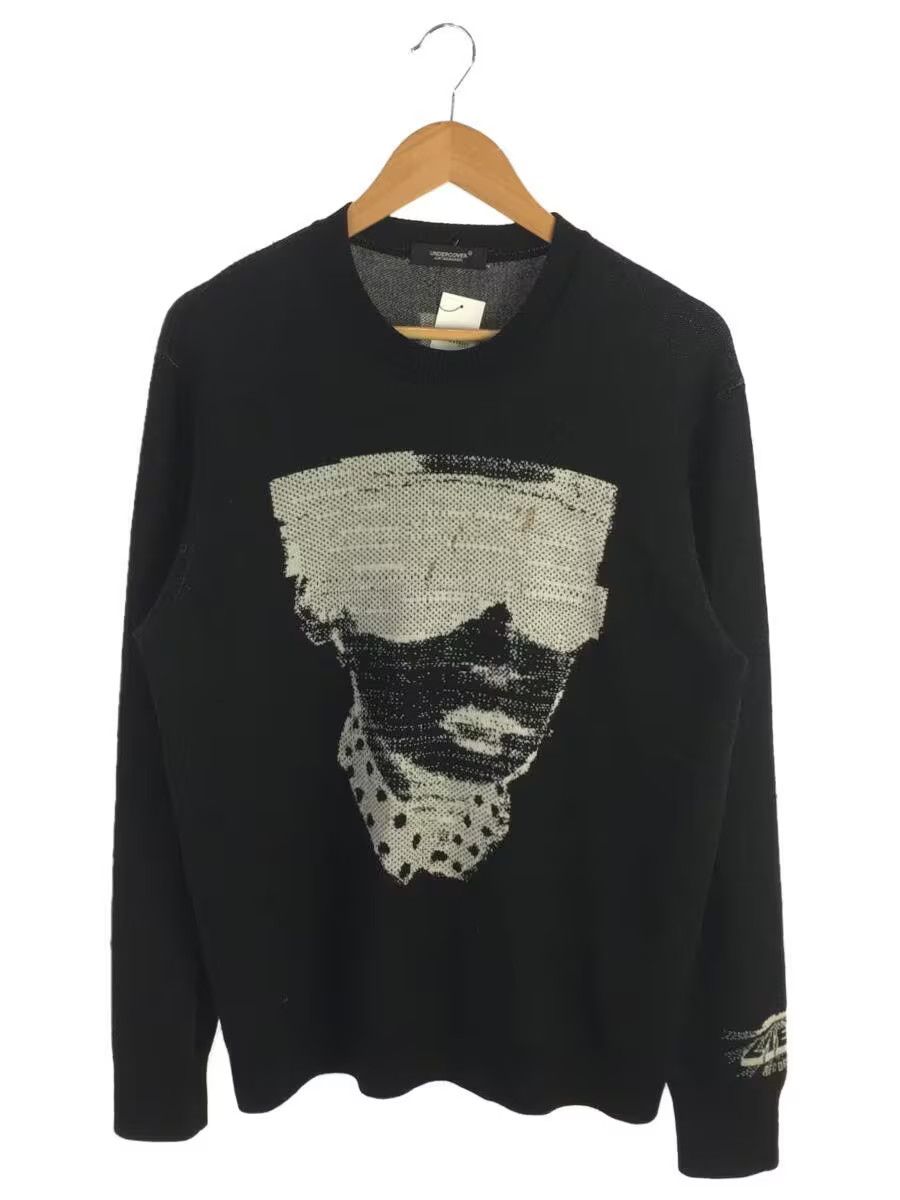 Undercover AW20 "LIES" Wool Knit Sweater Size US L / EU 52-54 / 3 - 1 Thumbnail