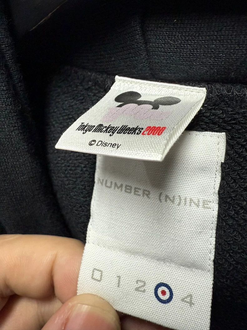 Number (N)ine Number (N)ine size os Mickey Wreck hoodie Size US M / EU 48-50 / 2 - 3 Thumbnail