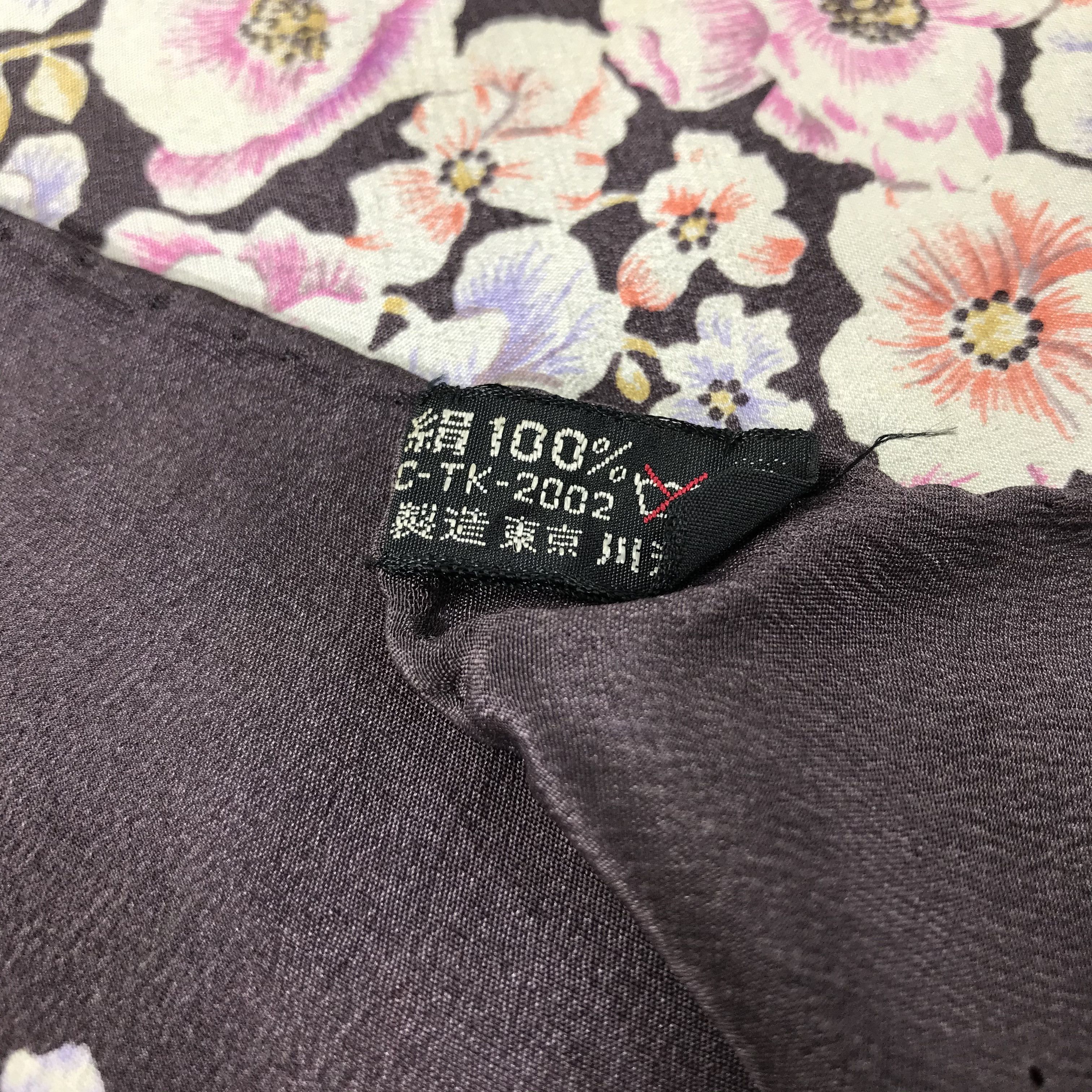 Pierre Cardin Vintage Pierre Cardin Floral Silk Scarf M85 Size ONE SIZE - 9 Thumbnail