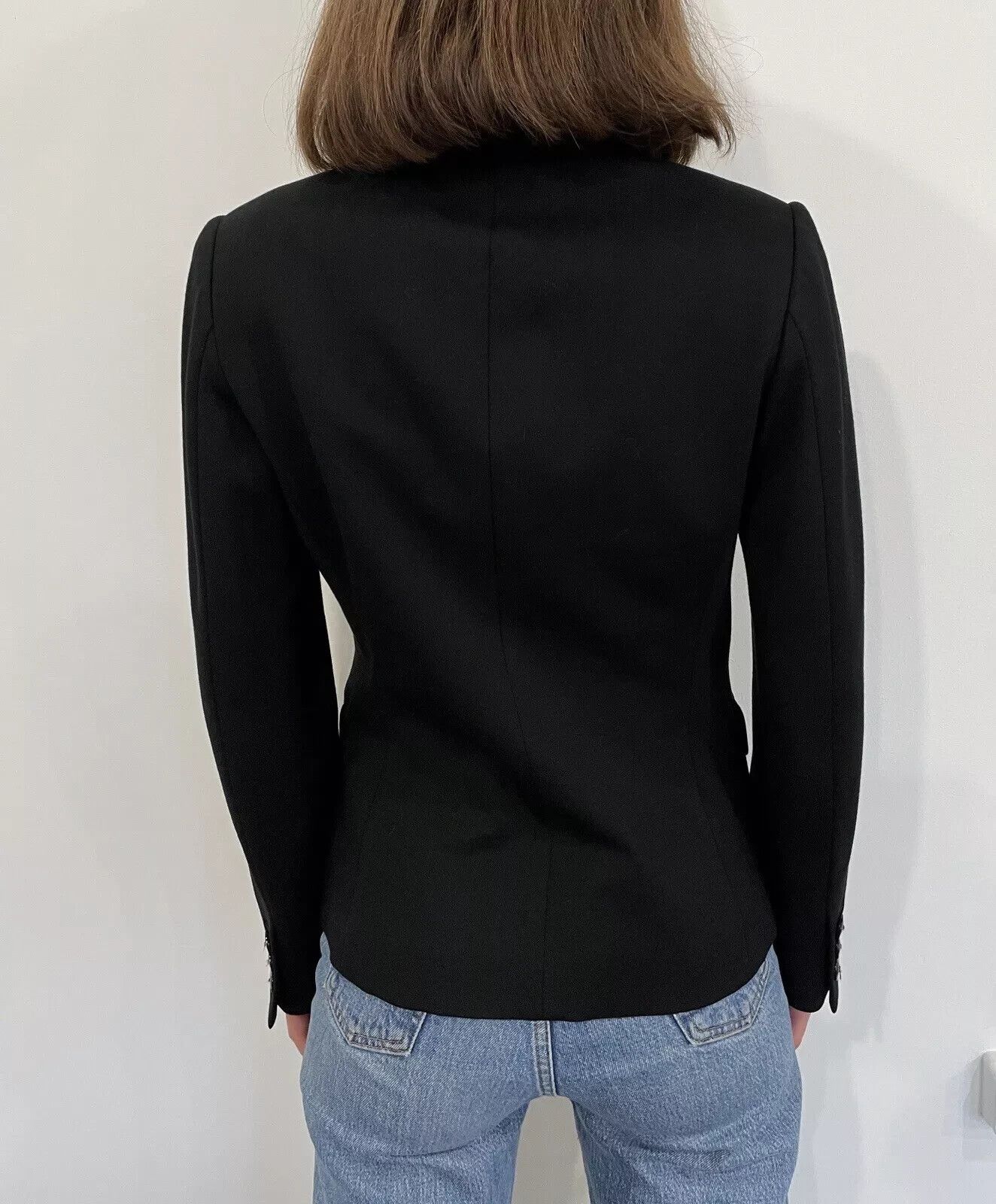 Moschino Moschino Cheap and Chick Rayon Blazer Womens Jacket Coat Size S / US 4 / IT 40 - 2 Thumbnail