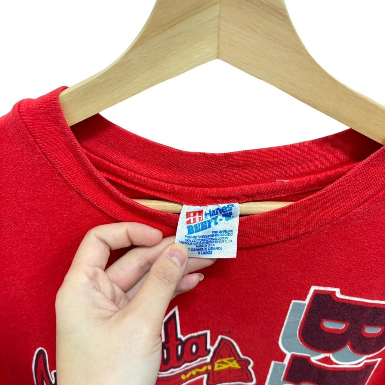 NFL × Vintage Vintage Atlanta Braves t-shirt size: XL Size US XL / EU 56 / 4 - 4 Thumbnail