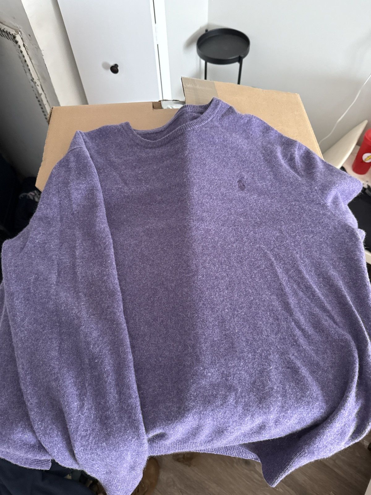 Polo Ralph Lauren Purple Polo Ralph Lauren Sweater Size US L / EU 52-54 / 3 - 1 Preview