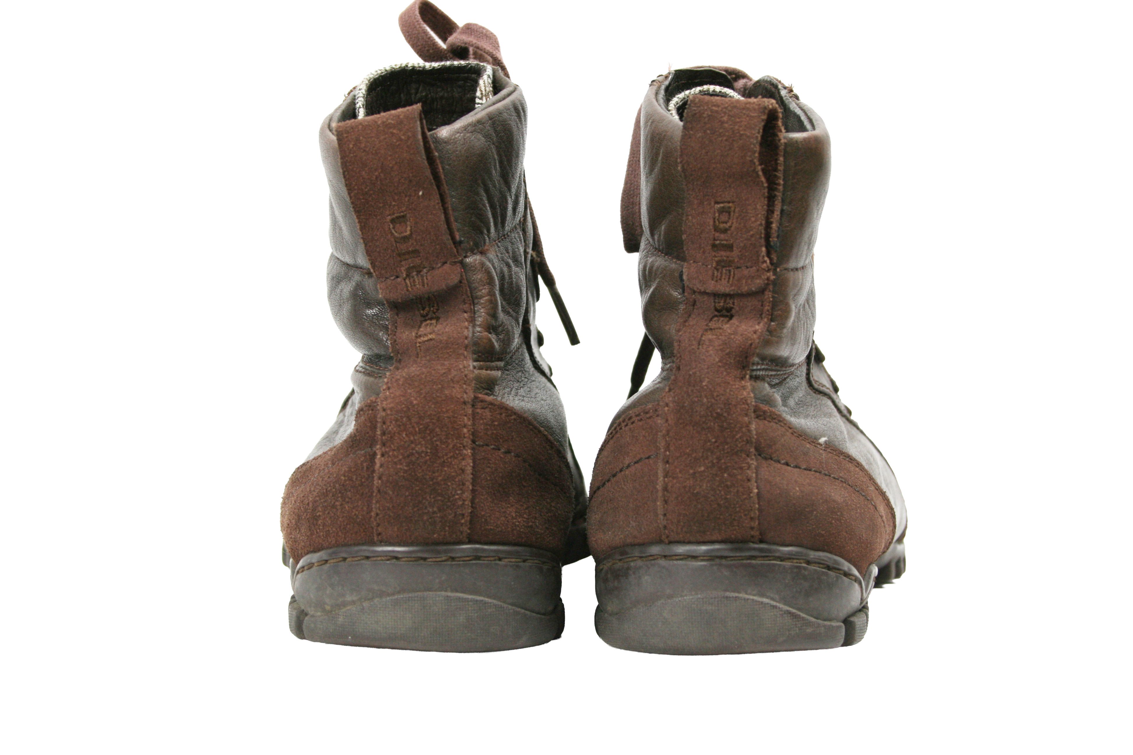 Diesel 00S Rokker Y2K Avant Garde Grunge Boots Vintage Size US 8 / EU 41 - 10 Thumbnail