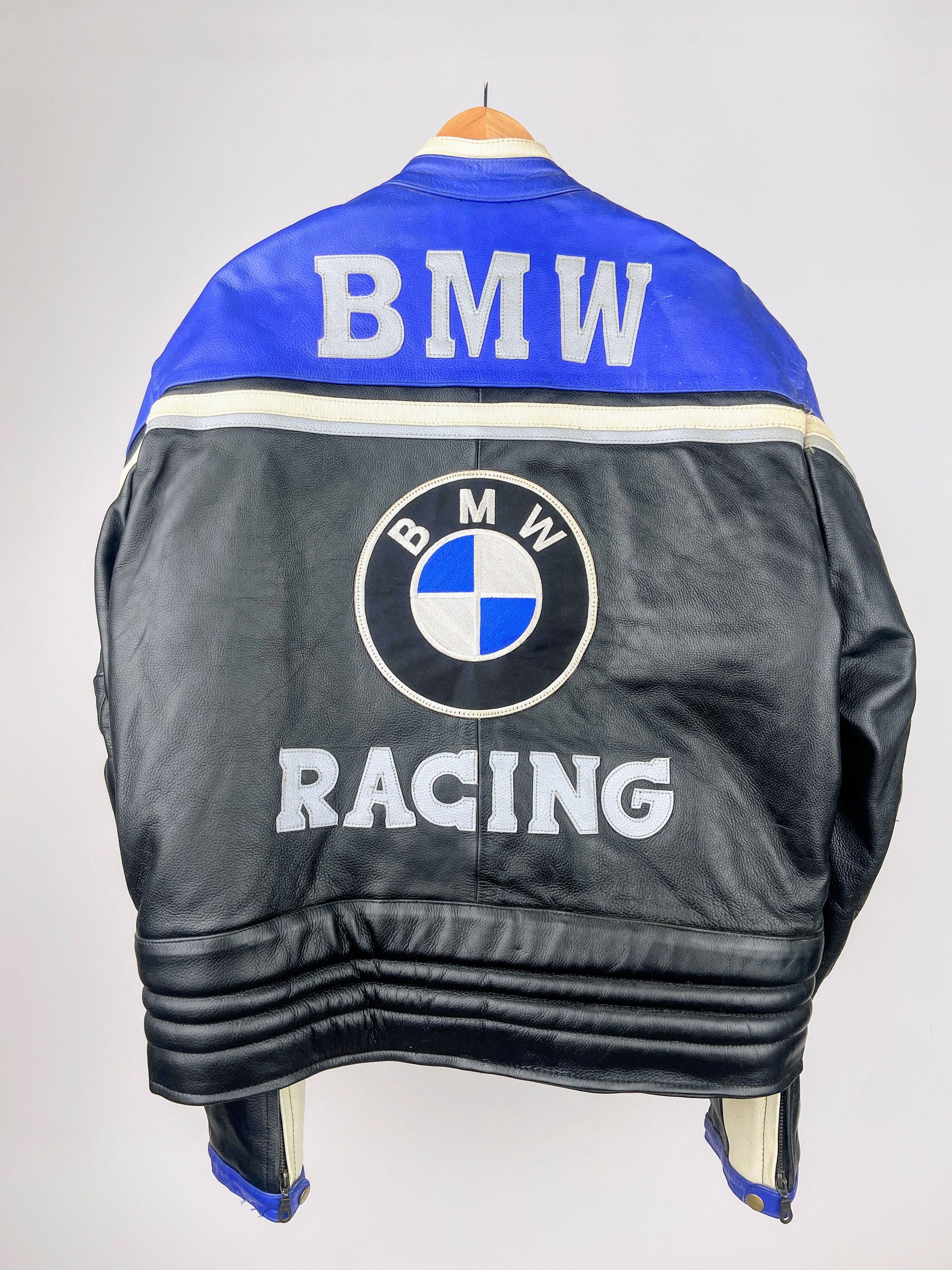 BMW BMW Racing Real Leather Jacket Vintage Outerwear Size M / US 6-8 / IT 42-44 - 4 Thumbnail