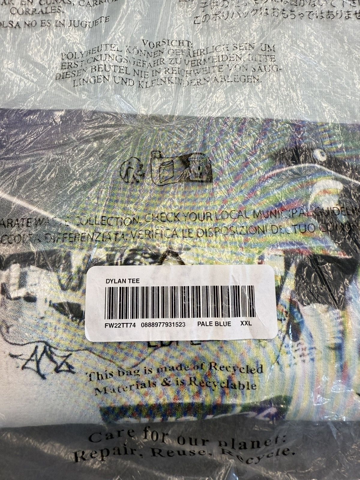 Supreme FW22 Supreme Dylan Tee Size US XXL / EU 58 / 5 - 3 Thumbnail