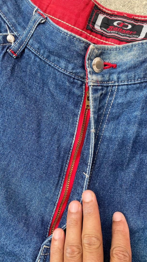 Other × Vintage Transer baggy skate denim Size US 33 - 5 Thumbnail