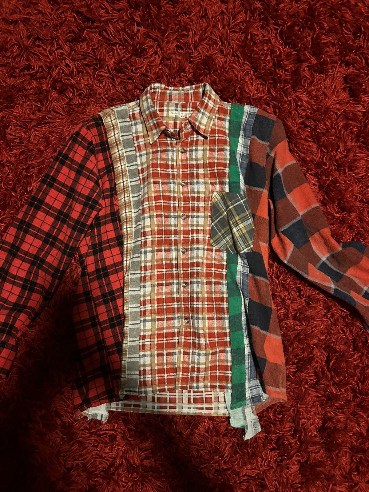 image of Needles Rebuild Flannel, Men's (Size XS)