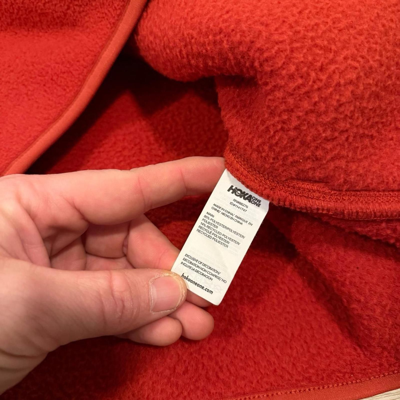 Other Hoka One One fleece zip up sweatshirt/jacket L Size US L / EU 52-54 / 3 - 8 Thumbnail