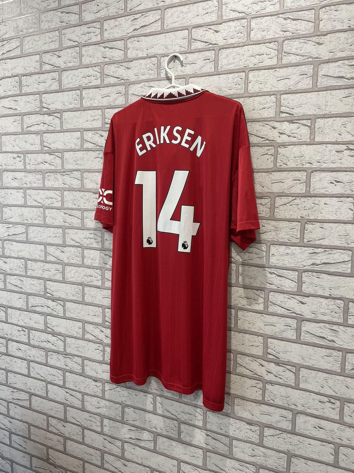 Vintage Manchester United 2022/23 Football Soccer Jersey Eriksen #14 Size US XXL / EU 58 / 5 - 13 Thumbnail