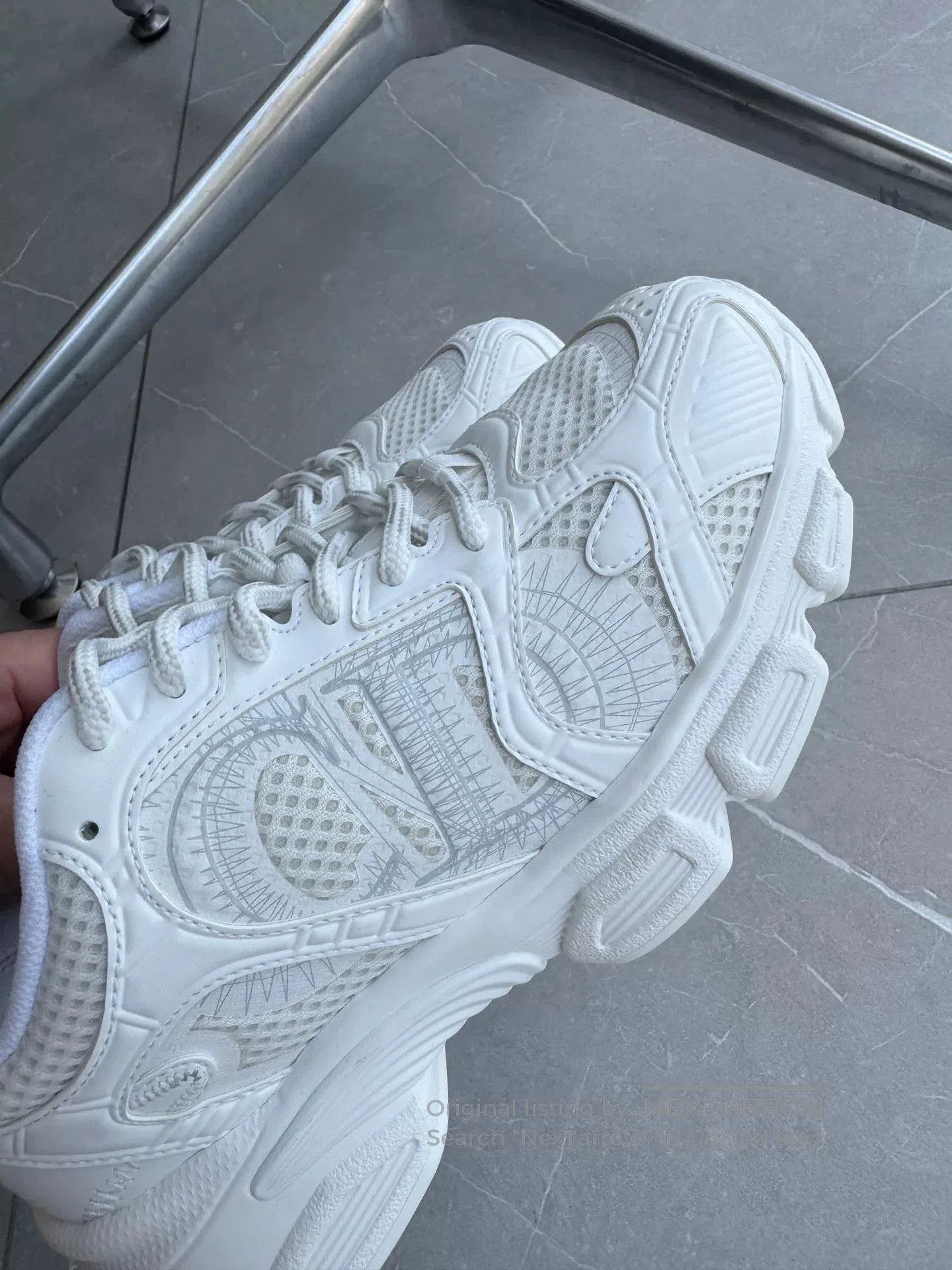 Dior Dior Chrono Leather Sneakers. Size US 5.5 / IT 35.5 - 4 Thumbnail