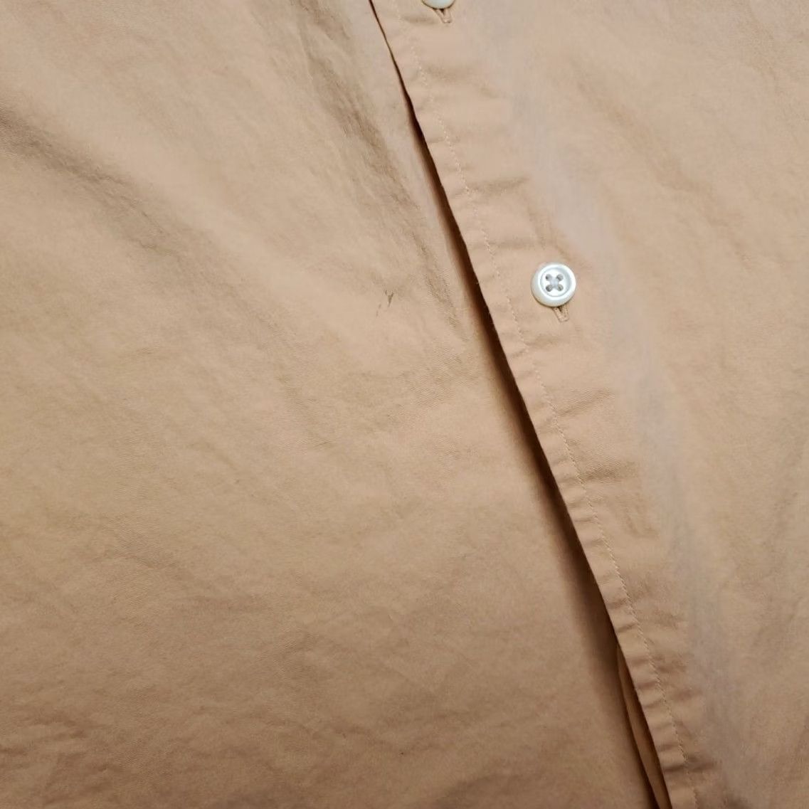 Nautica Nautica Shirt Mens 17.5 Peach Long Sleeve Button Up Dress Casual Stretch Size US S / EU 44-46 / 1 - 4 Thumbnail