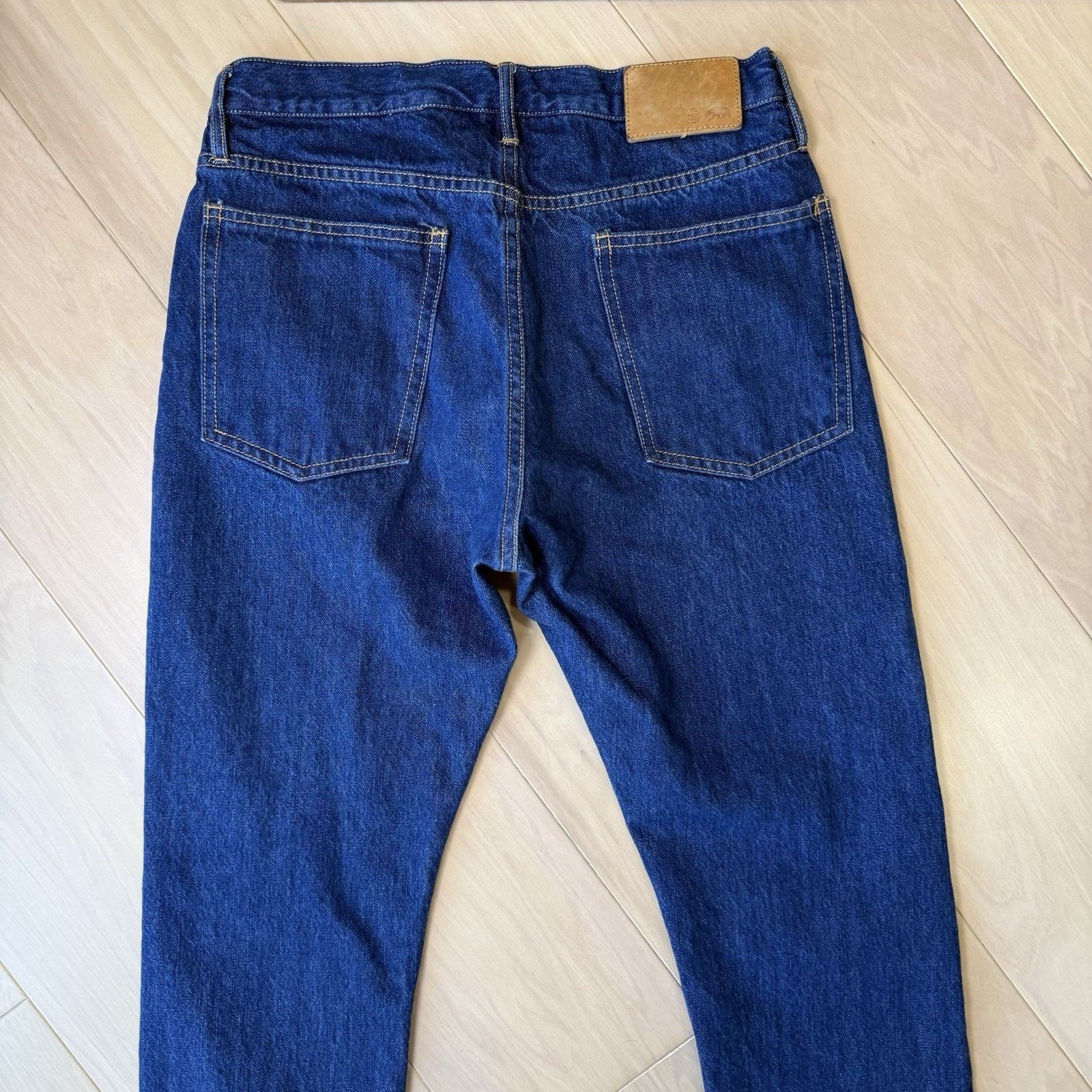 Taylor Stitch Taylor Stitch Selvedge Jeans 30 Blue Dark Wash Slim Straight Size US 30 / EU 46 - 8 Thumbnail