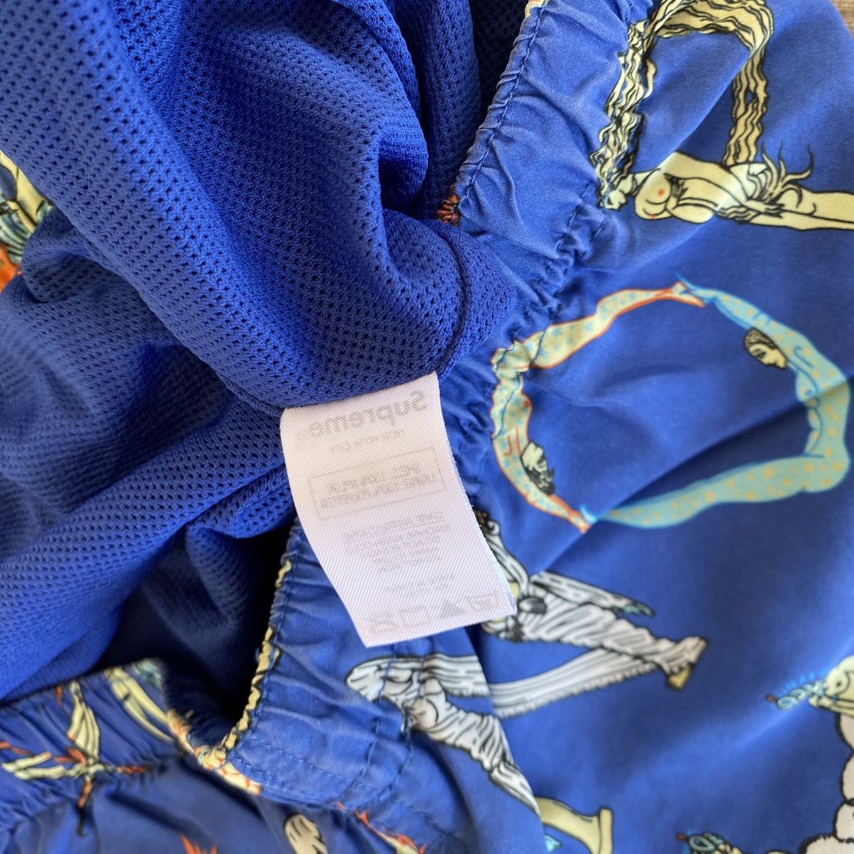 Supreme Supreme Alphabet Silk Pants Navy 2018 Large Size US 34 / EU 50 - 4 Thumbnail