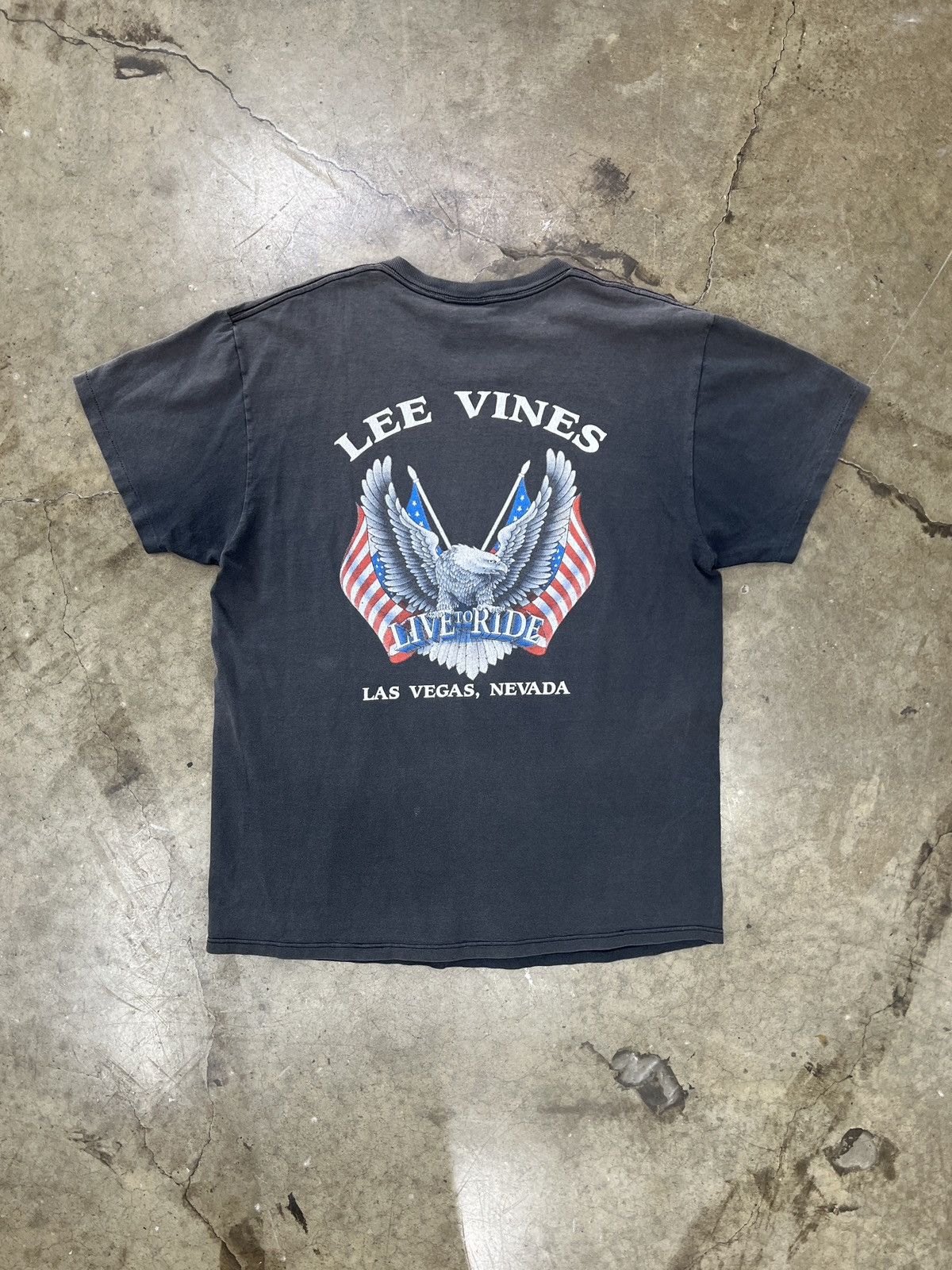 Harley Davidson Vintage 3D Emblem Untamed Spirit Motorcycle Native Tee Large Size US L / EU 52-54 / 3 - 5 Thumbnail