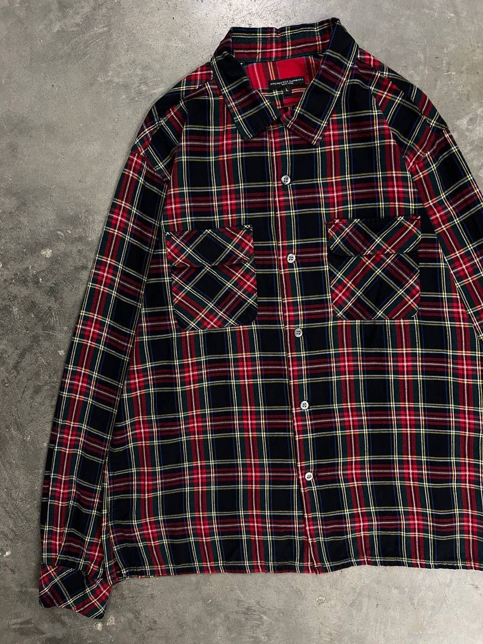 Engineered Garments Engineered Garments Plaid Tartan Checkered Shirt Size US L / EU 52-54 / 3 - 2 Thumbnail